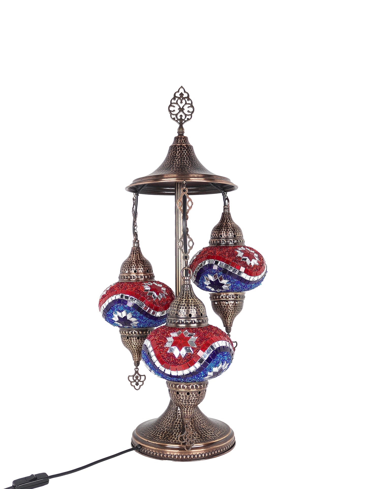 Turkish Mosaic Glass Floor Lamp