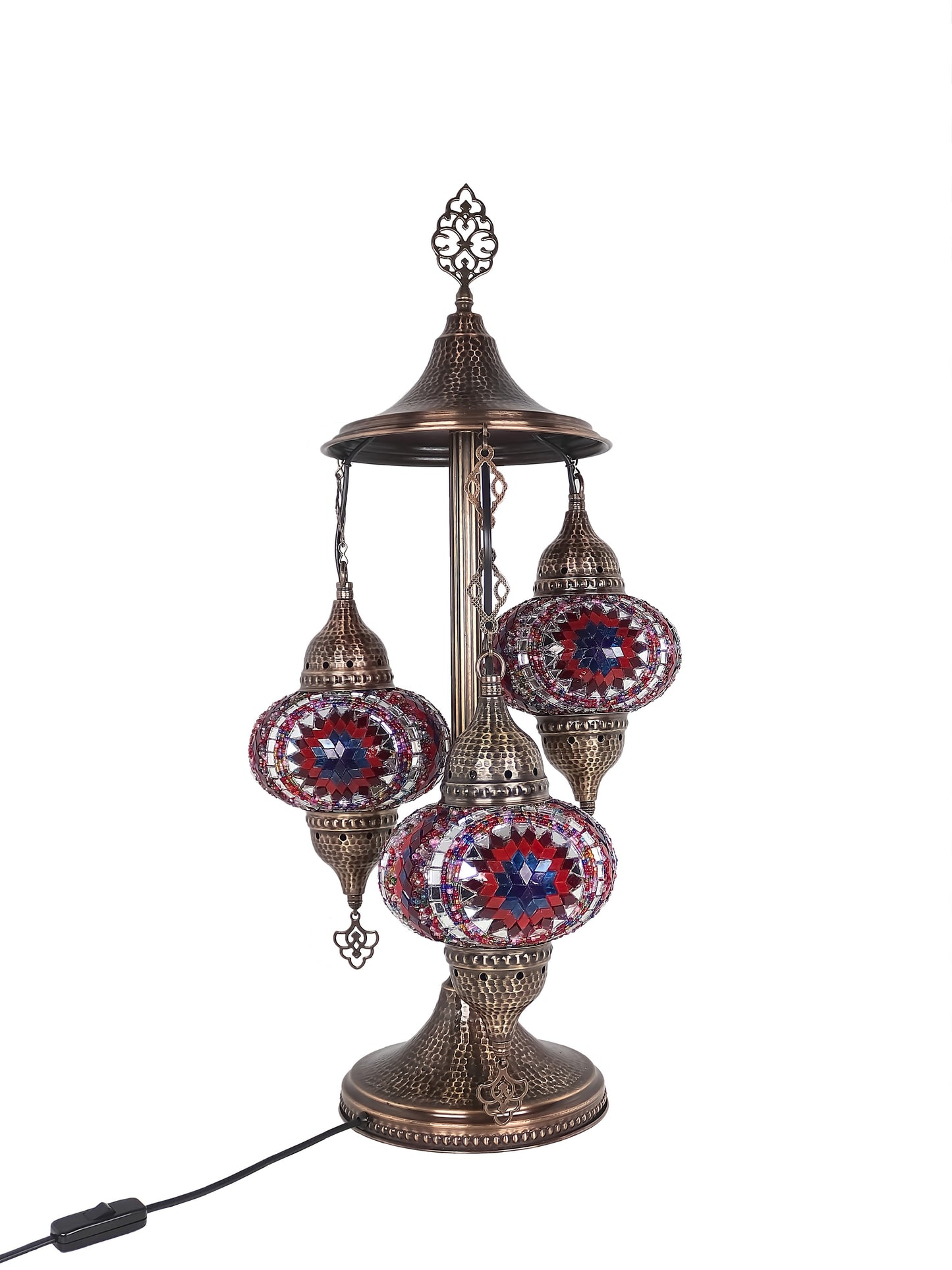 Turkish Mosaic Glass Floor Lamp