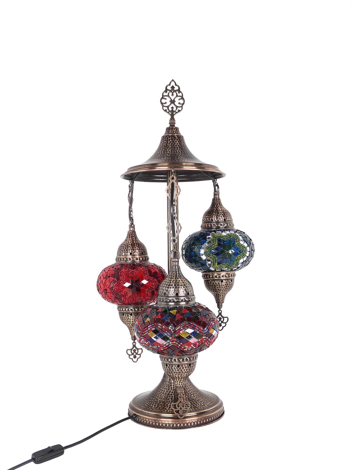 Turkish Mosaic Glass Floor Lamp