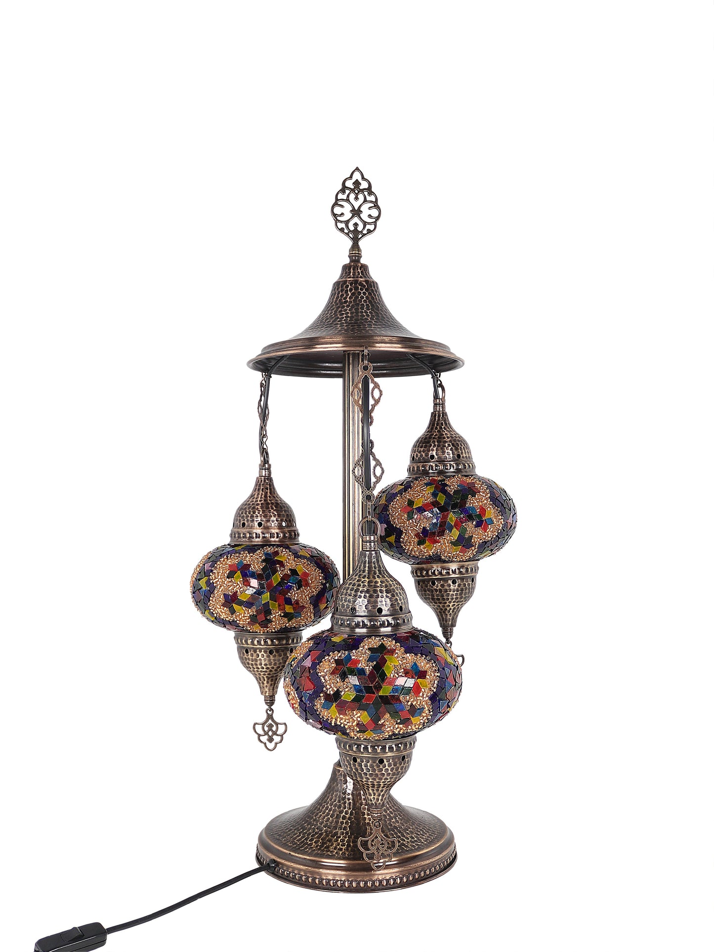 Turkish Mosaic Glass Floor Lamp