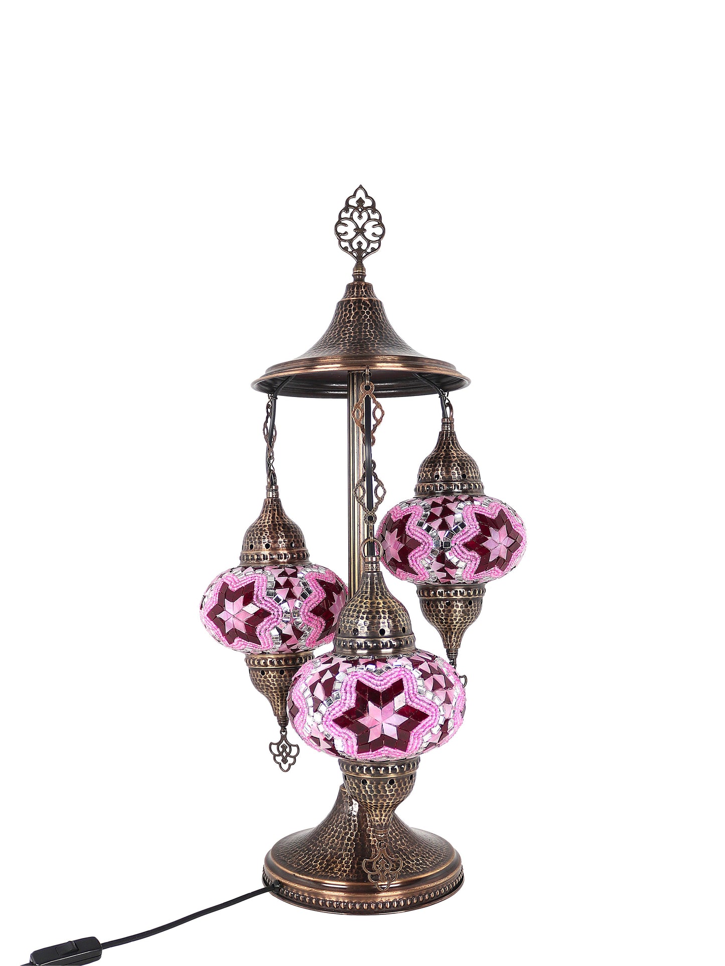 Turkish Mosaic Glass Floor Lamp