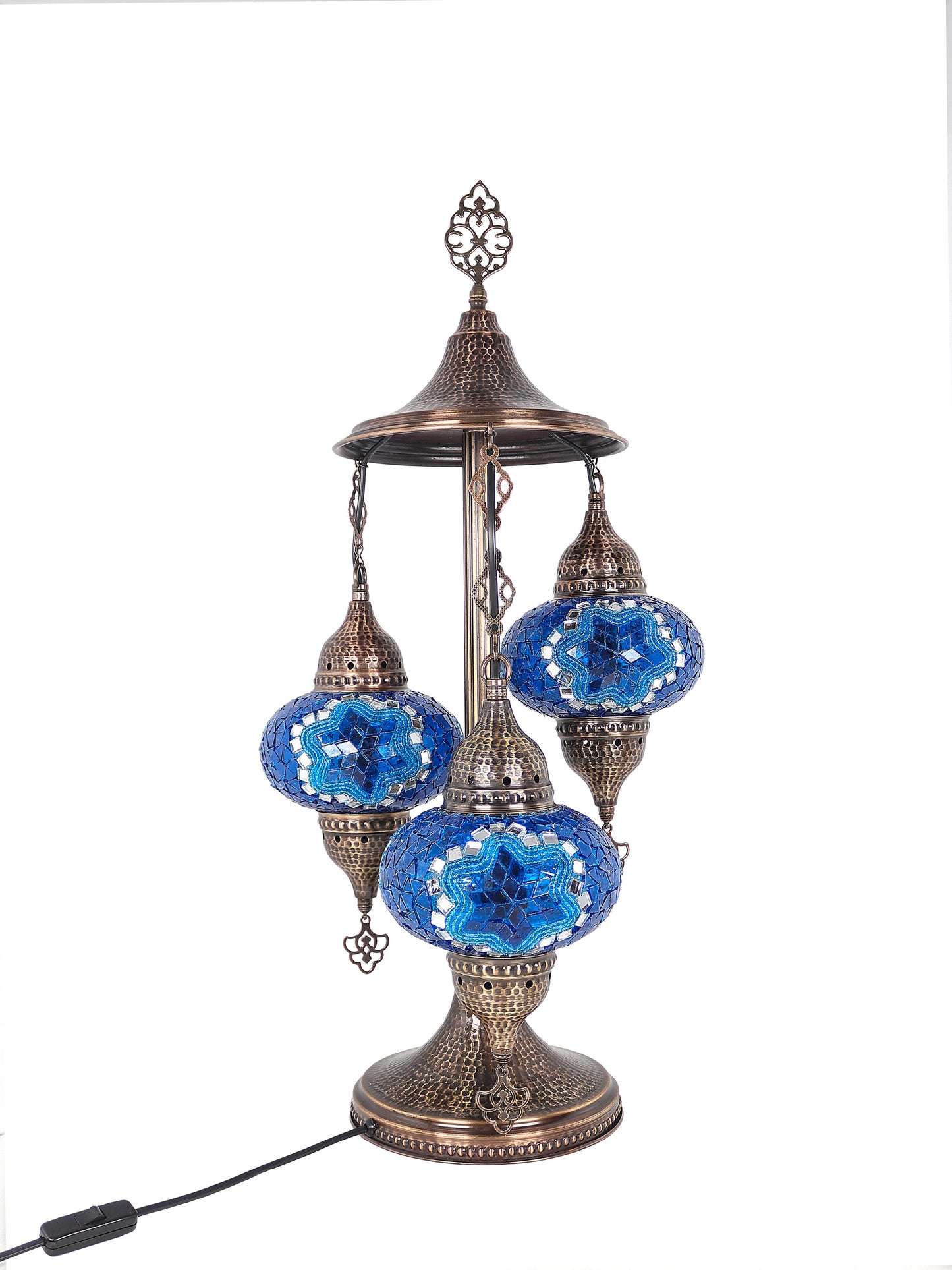 Turkish Mosaic Glass Floor Lamp