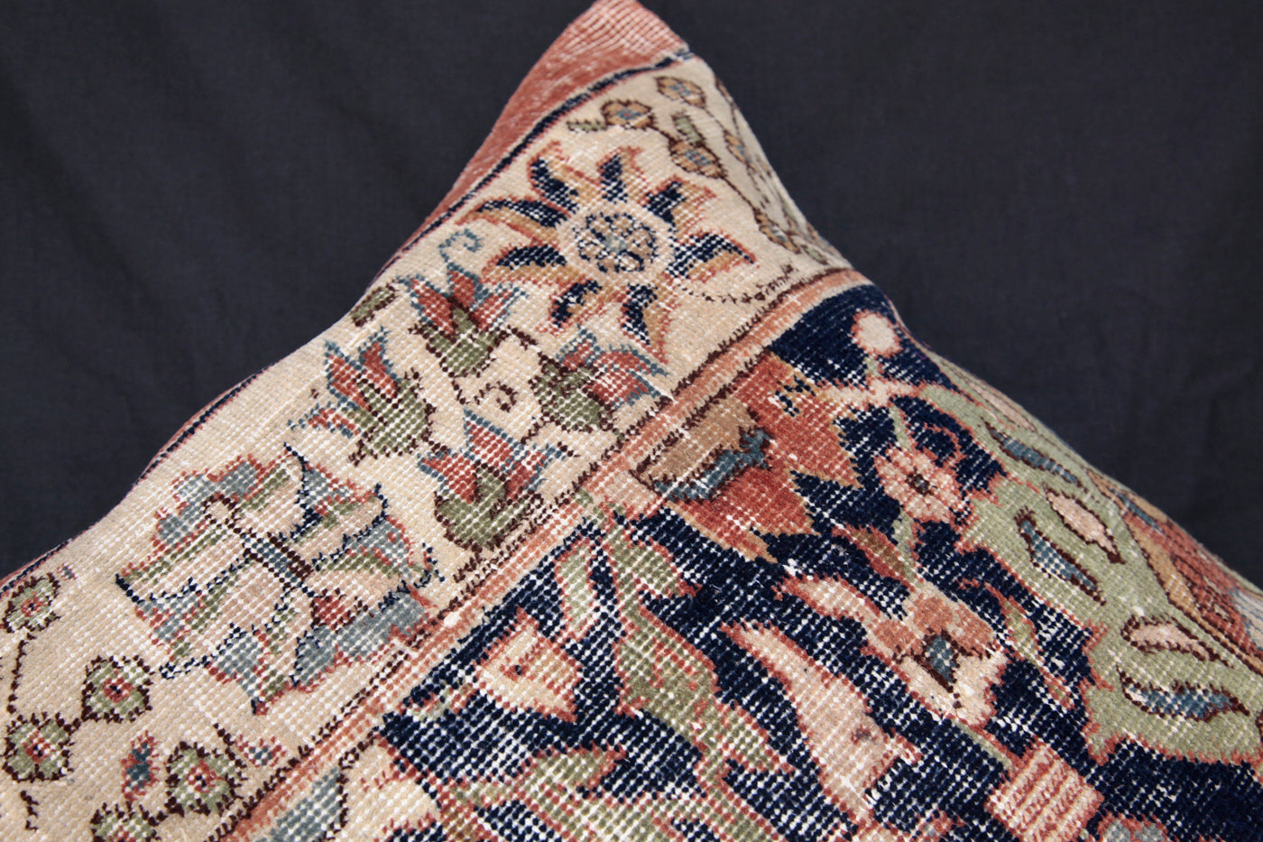 Antique Turkish Carpet Pillow Case