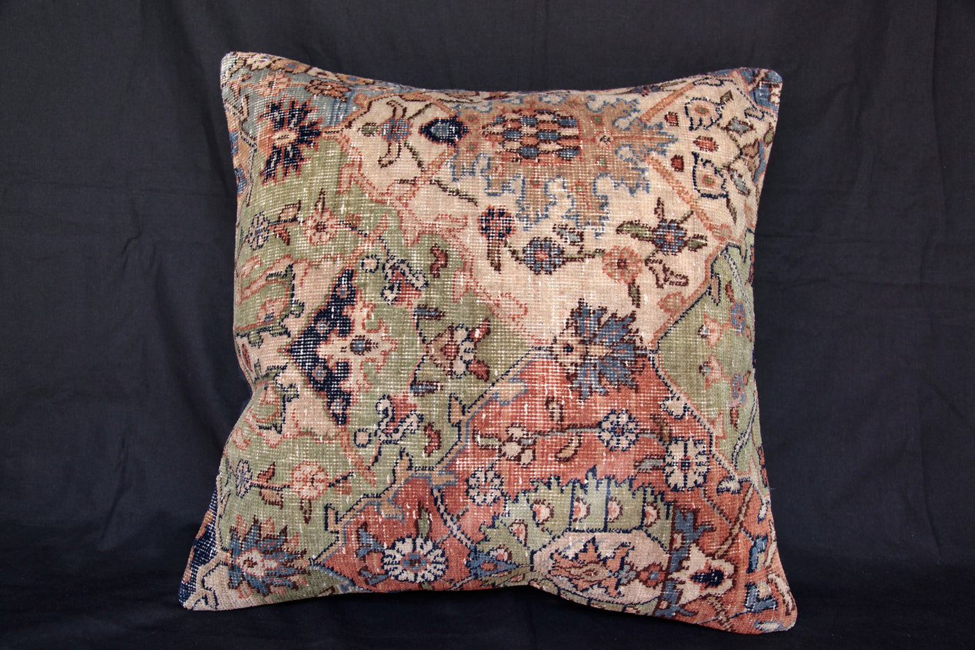 Antique Turkish Carpet Pillow Case
