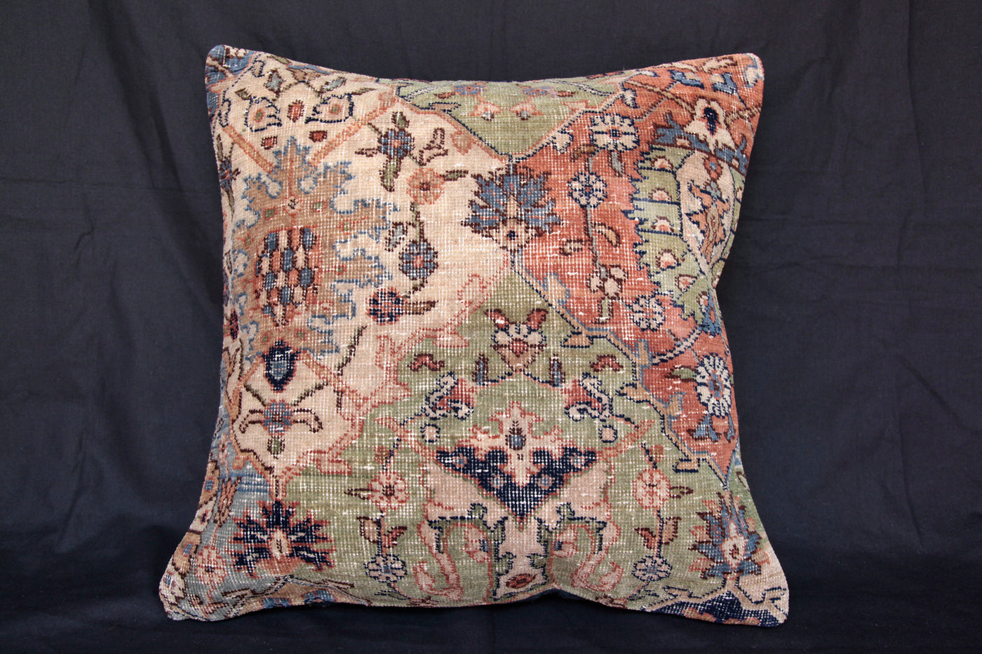 Antique Turkish Carpet Pillow Case