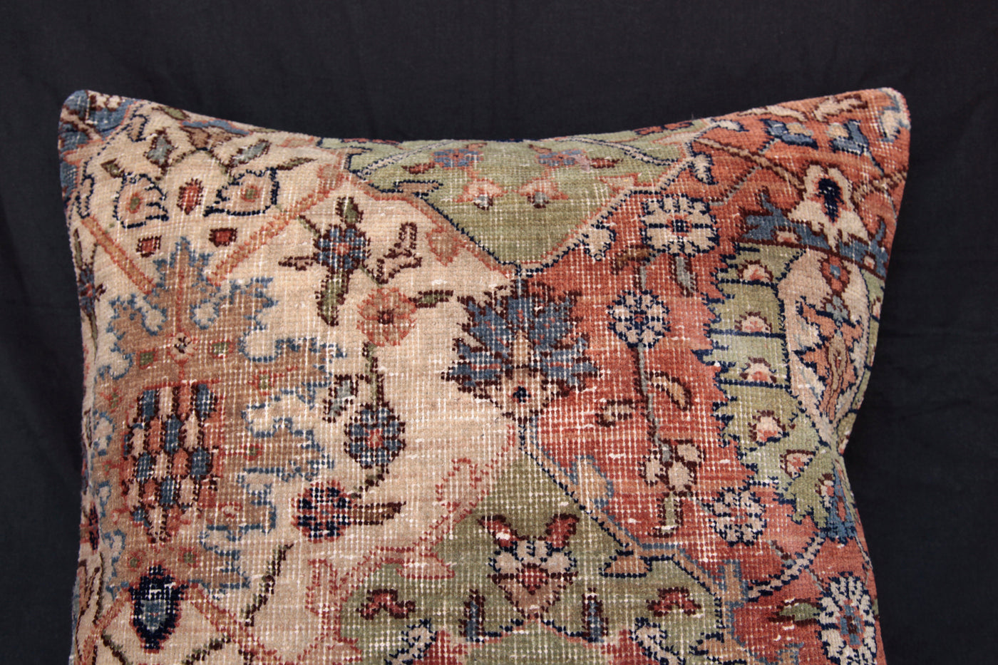 Antique Turkish Carpet Pillow Case