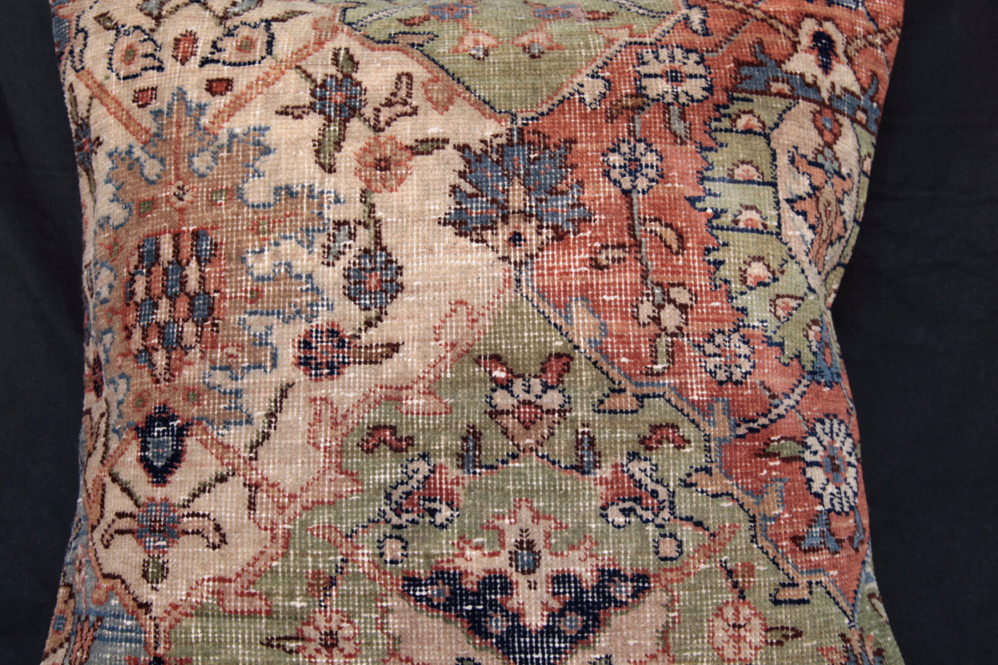Antique Turkish Carpet Pillow Case