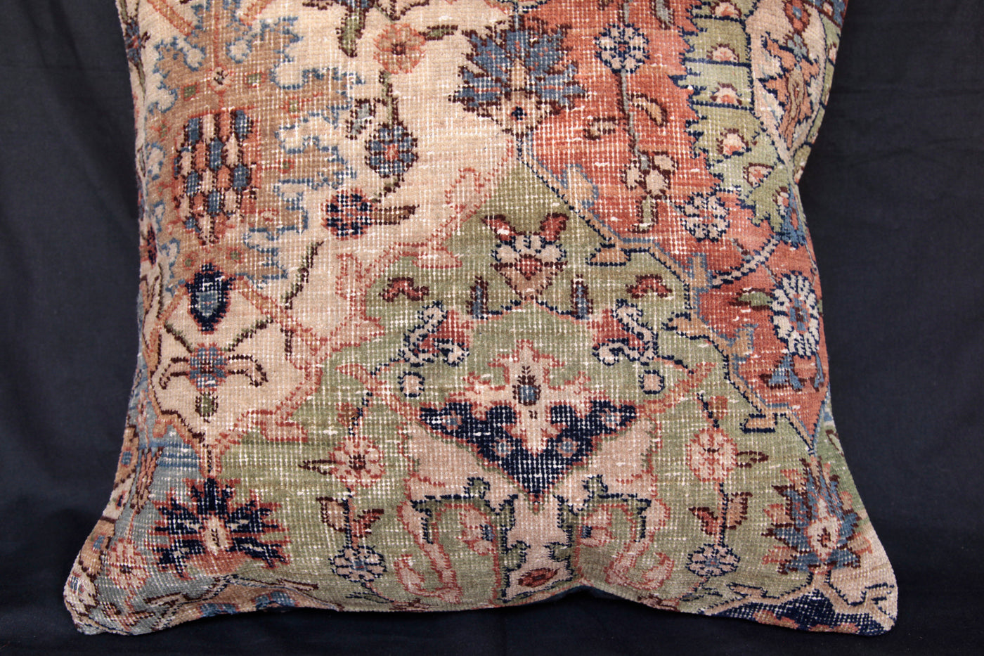 Antique Turkish Carpet Pillow Case