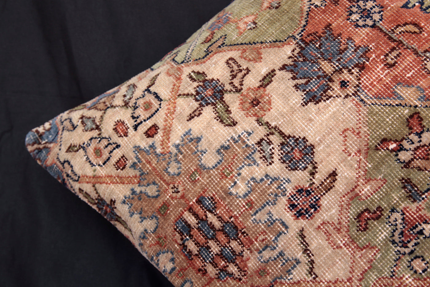 Antique Turkish Carpet Pillow Case