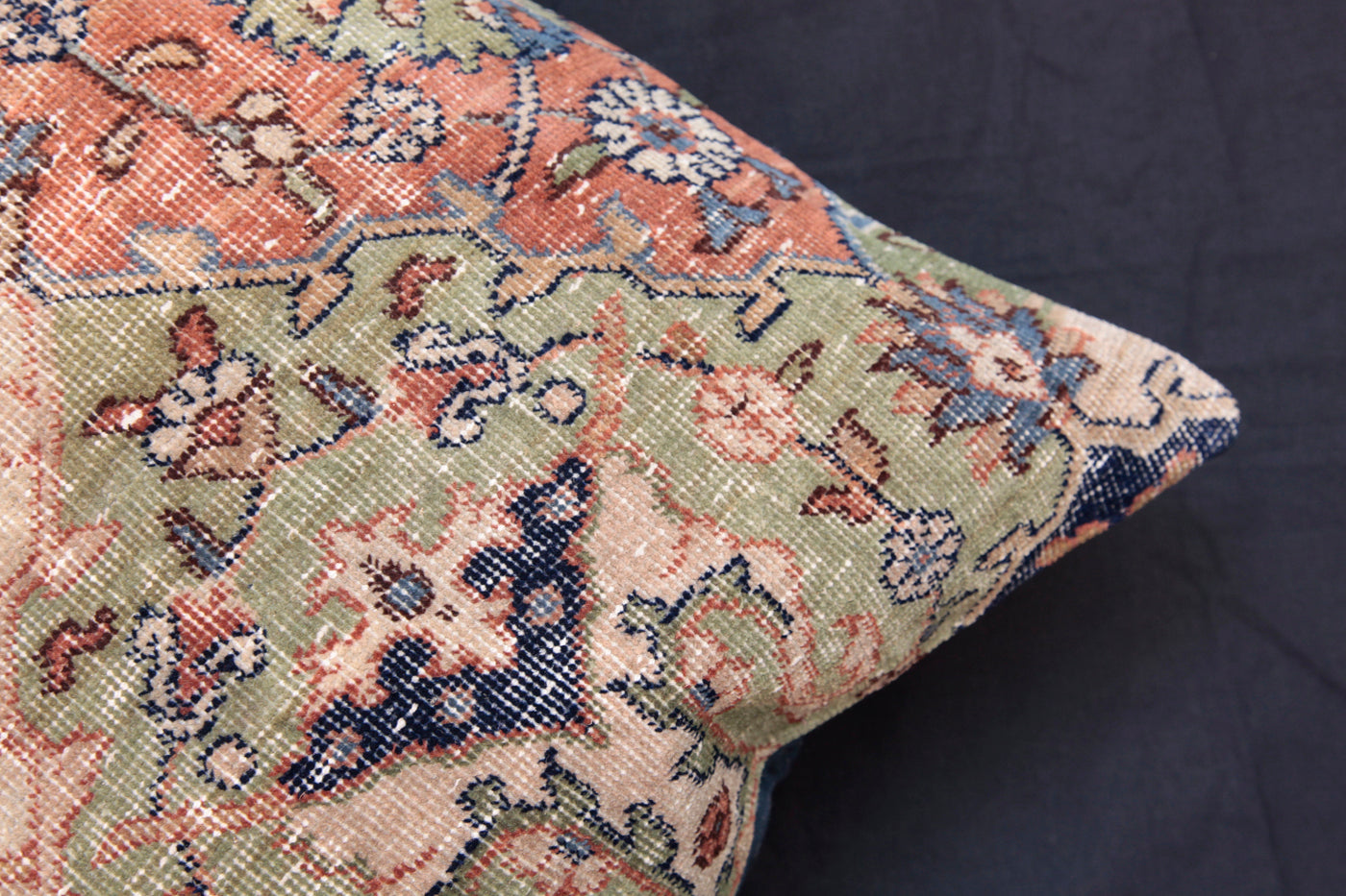 Antique Turkish Carpet Pillow Case