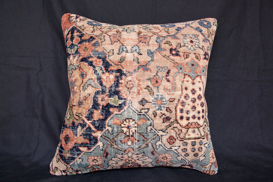 Antique Turkish Carpet Pillow Case