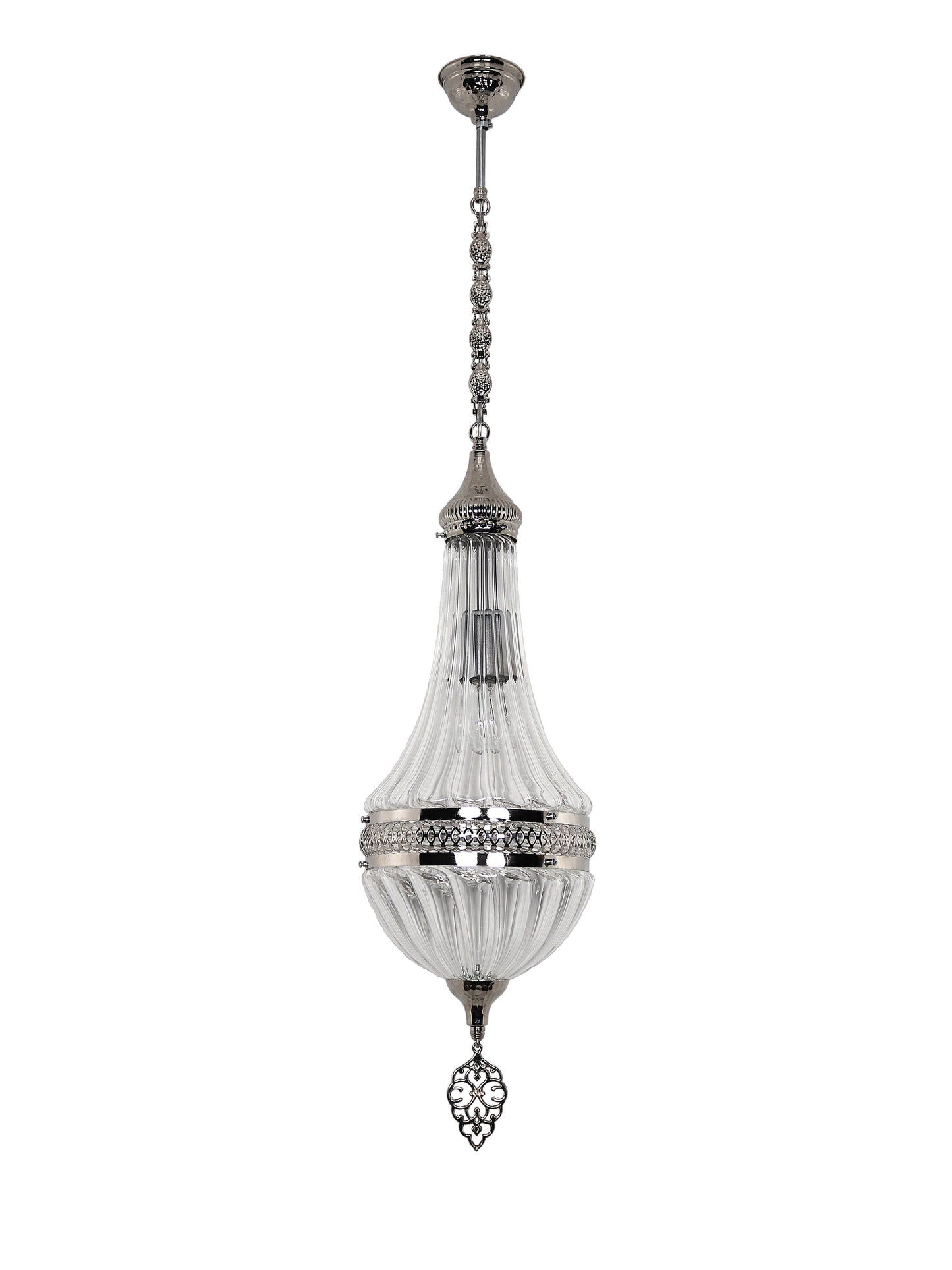 Ottoman Clear Glass Hanging Light