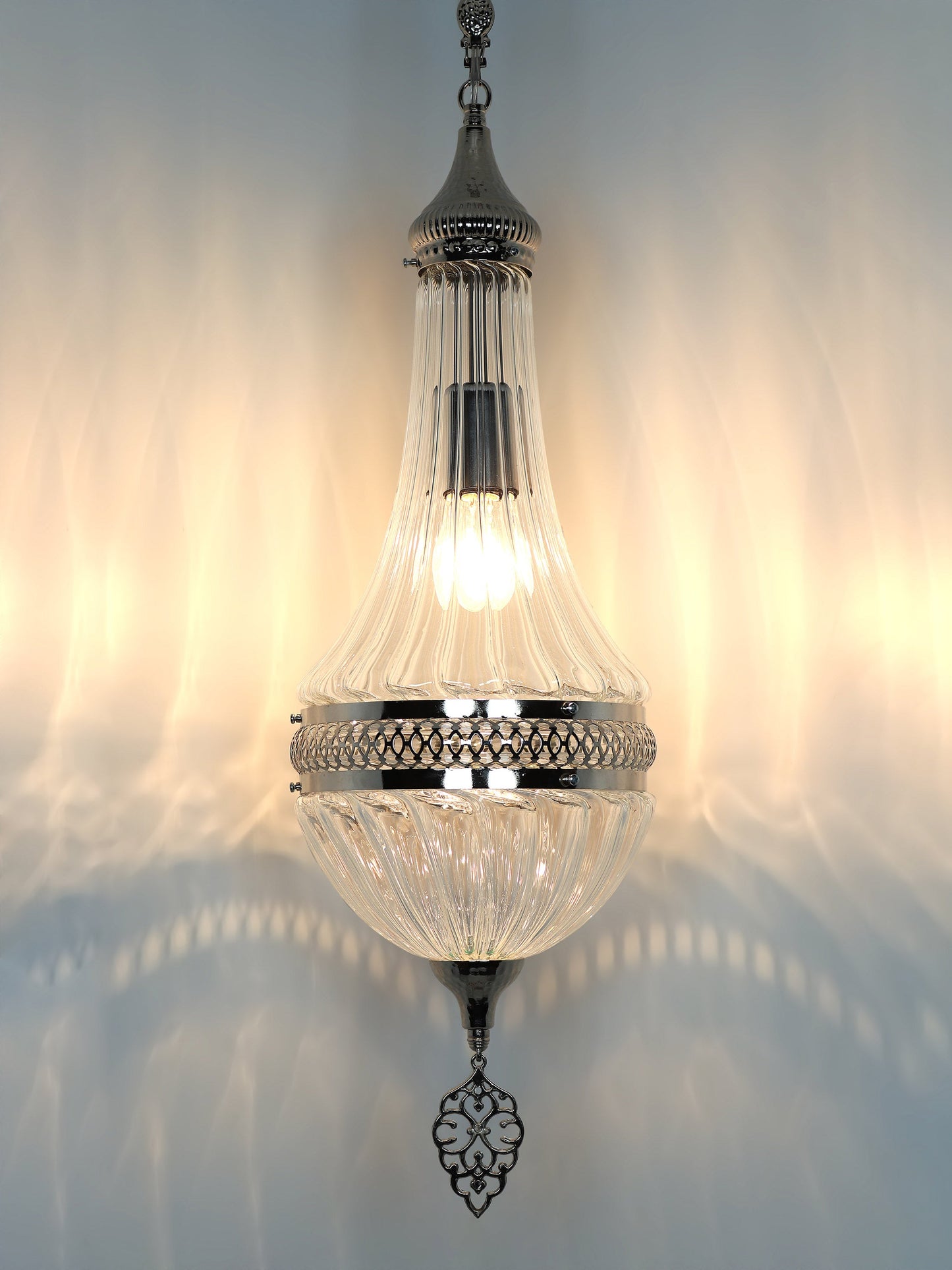 Ottoman Clear Glass Hanging Light