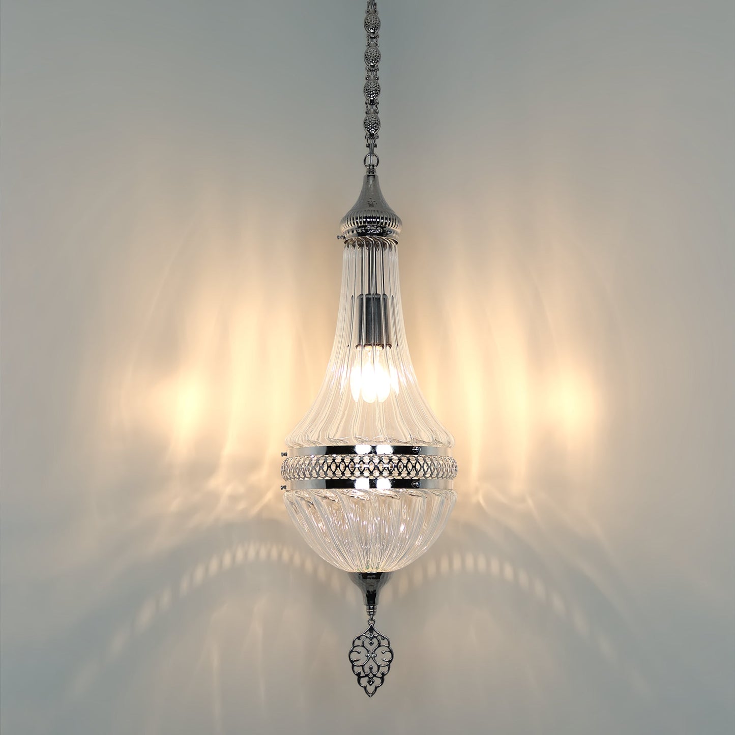 Ottoman Clear Glass Hanging Light