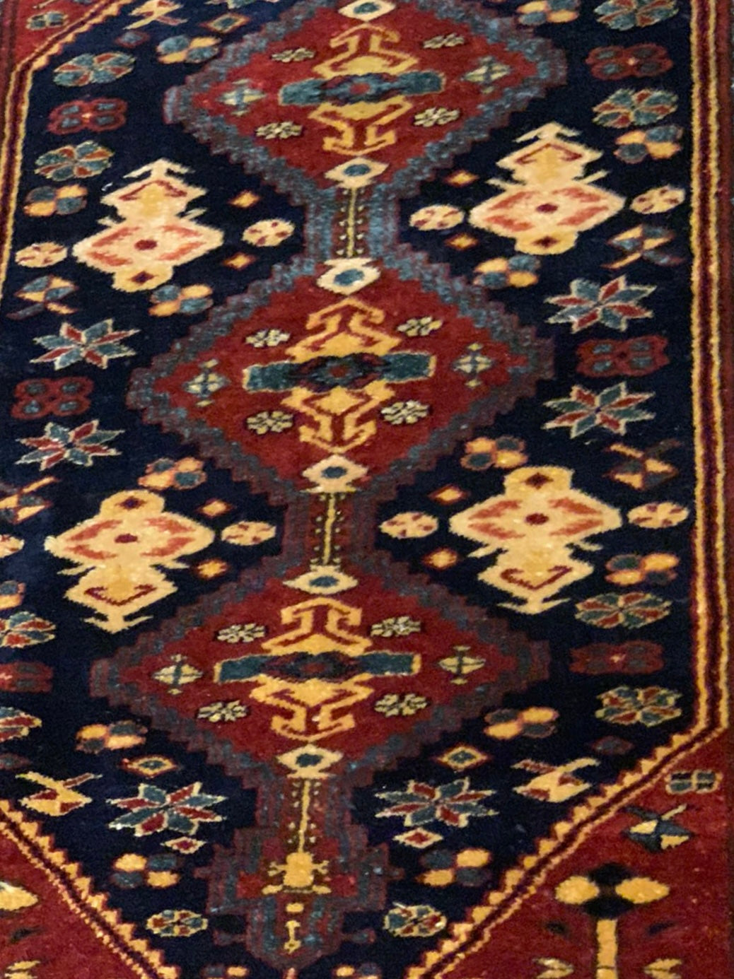 TURKISH TRIBAL SHIRVAN RUG