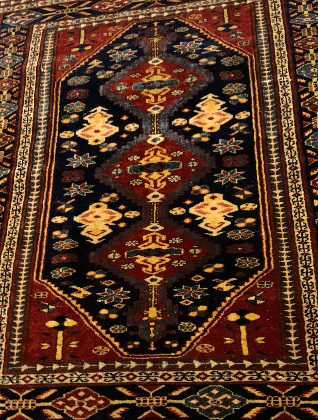 TURKISH TRIBAL SHIRVAN RUG