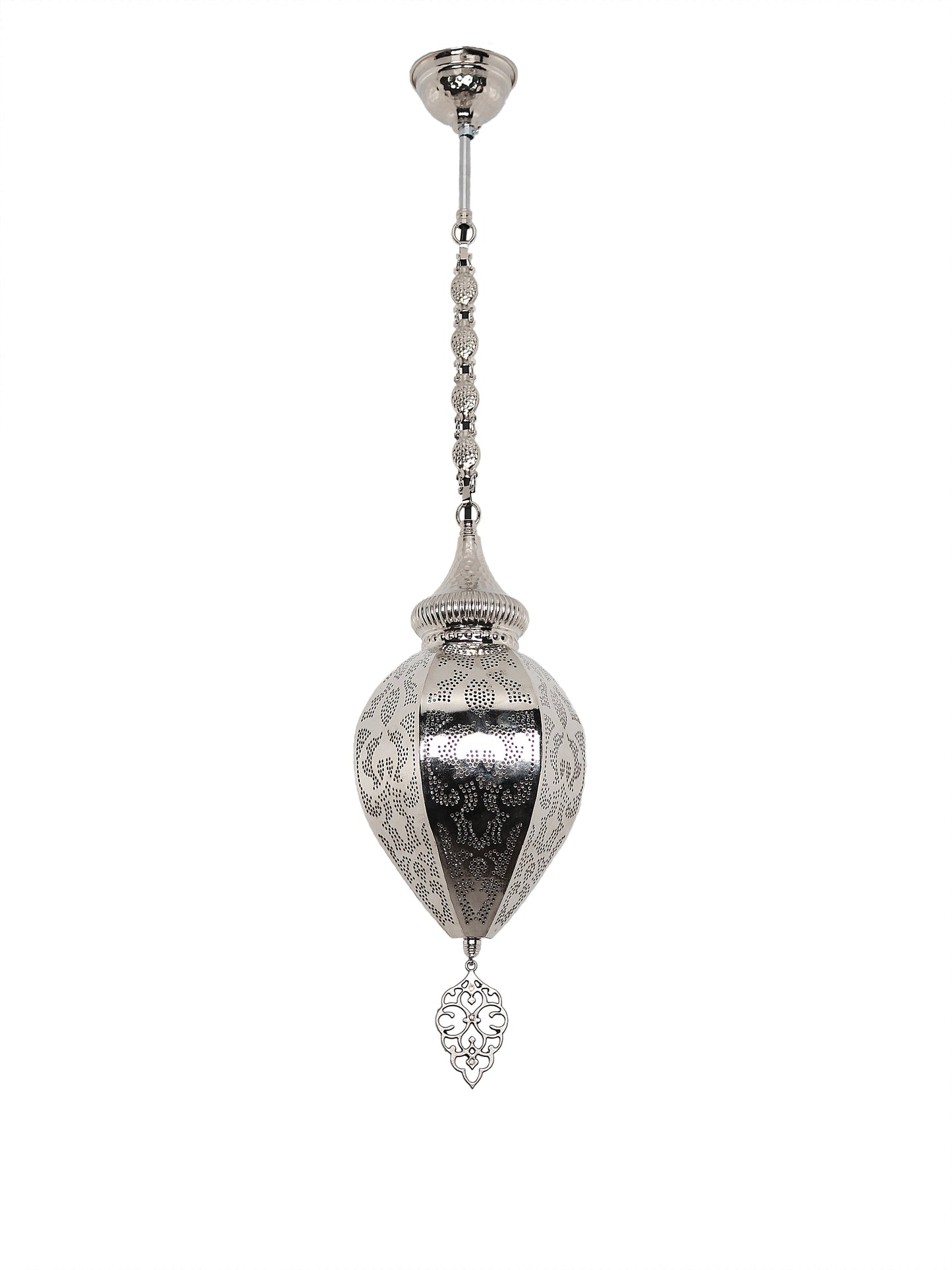 Morrocan Pierced Metal Pendant Light