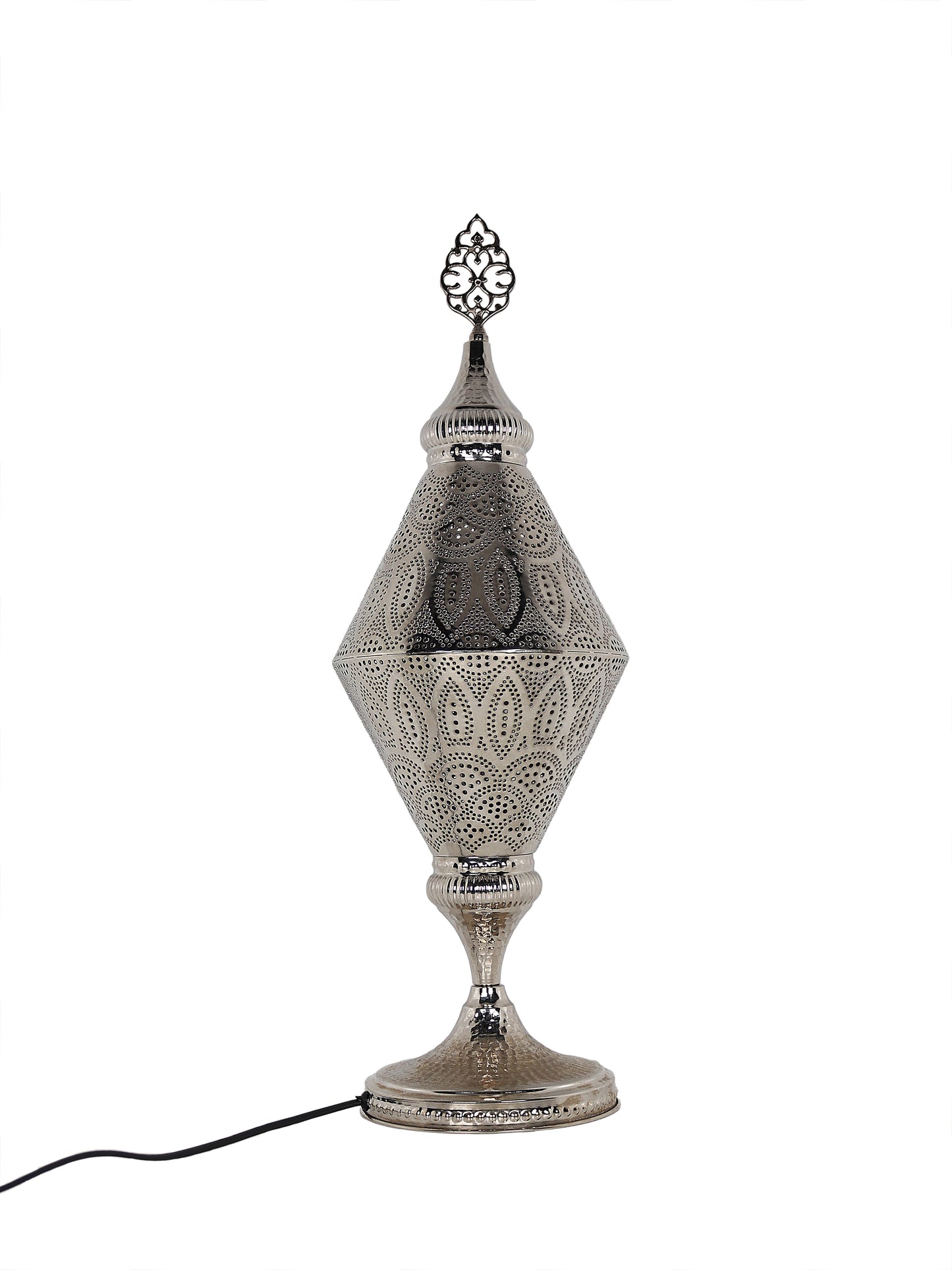 Morrocan Pierced Metal Table Lamp