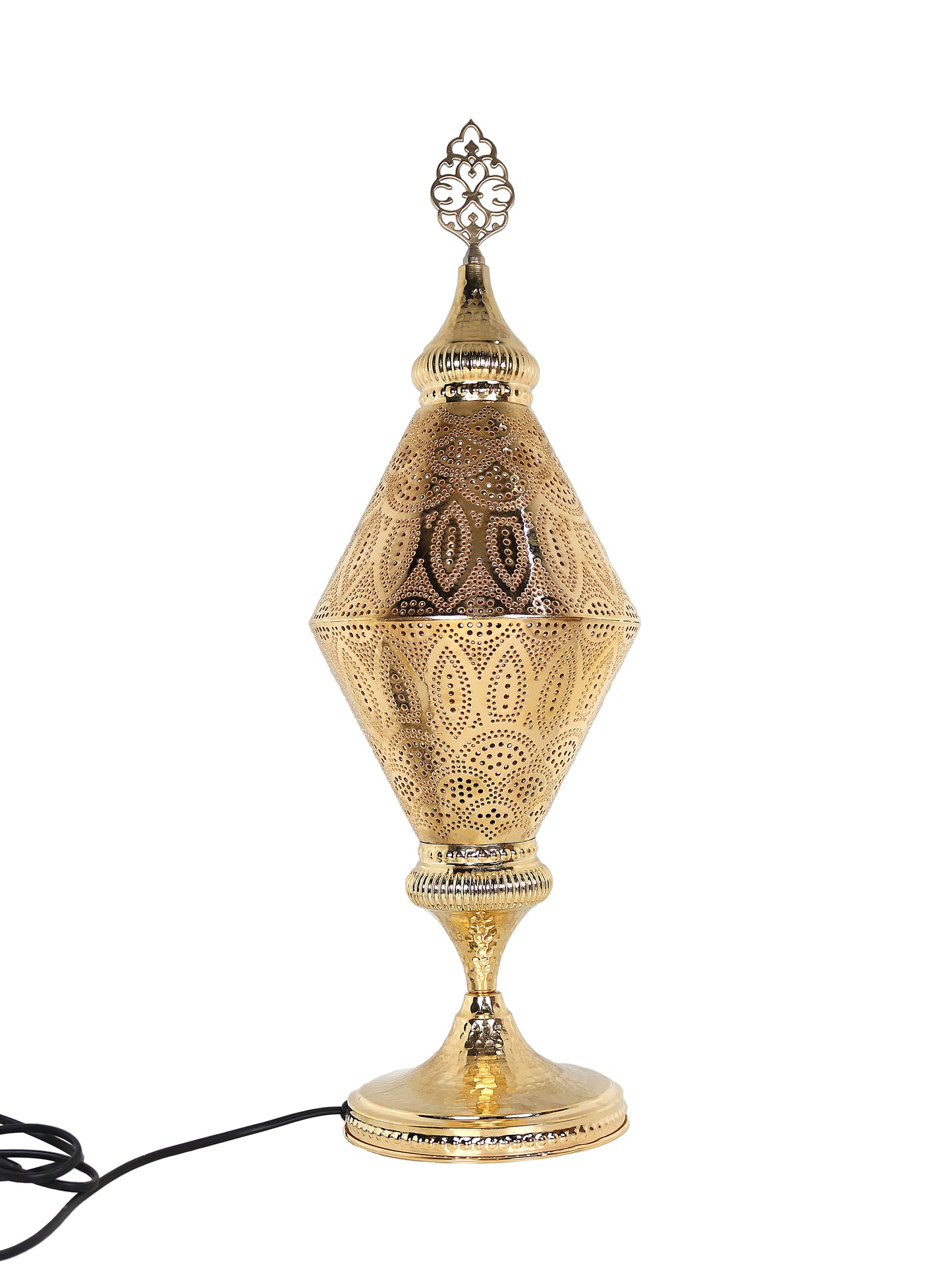 Morrocan Pierced Metal Table Lamp