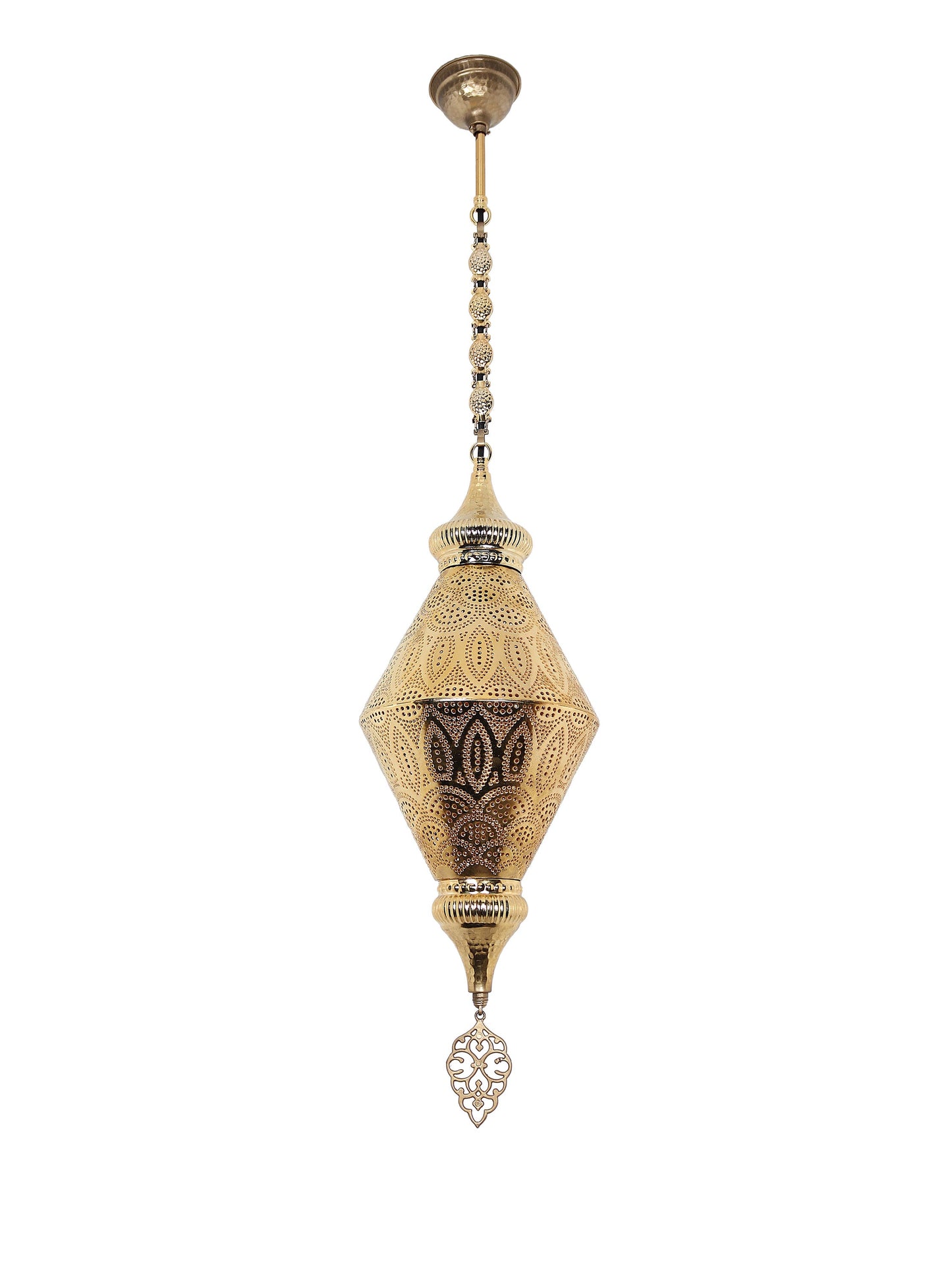 Morrocan Pierced Metal Pendant Light