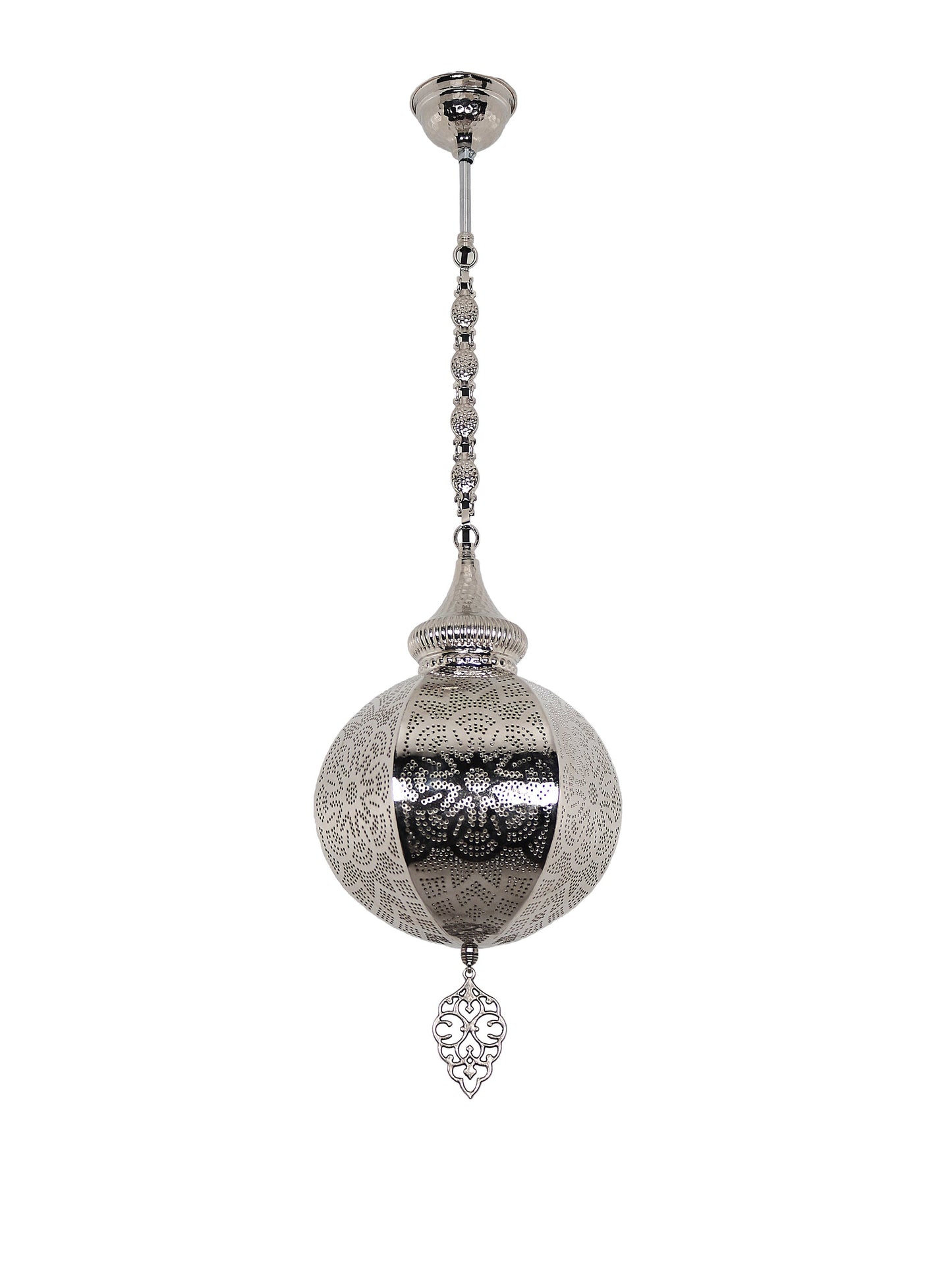 Moroccan Pierced Metal Pendant Light
