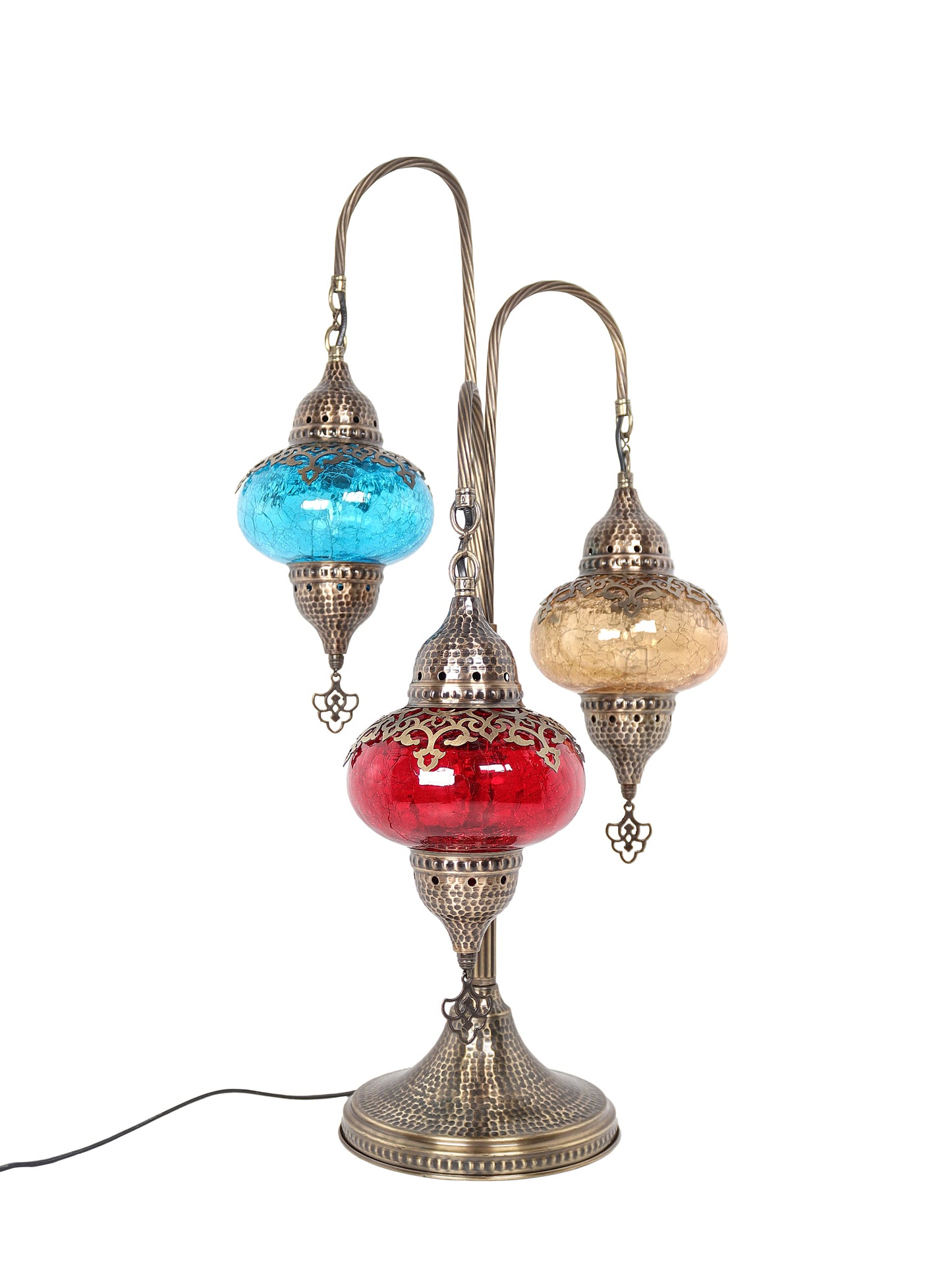Ottoman Clear Glass Table Lamp