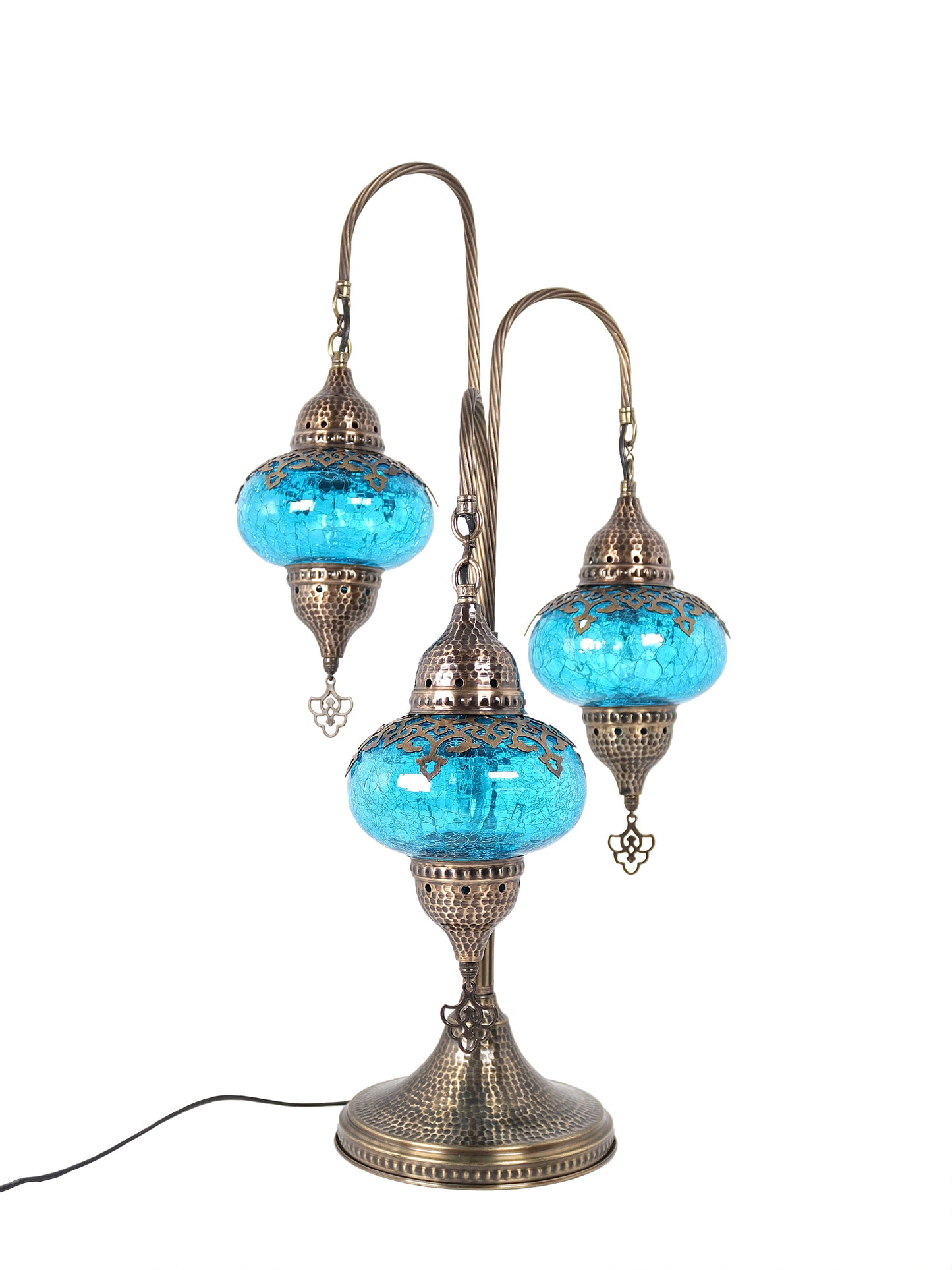Ottoman Clear Glass Table Lamp
