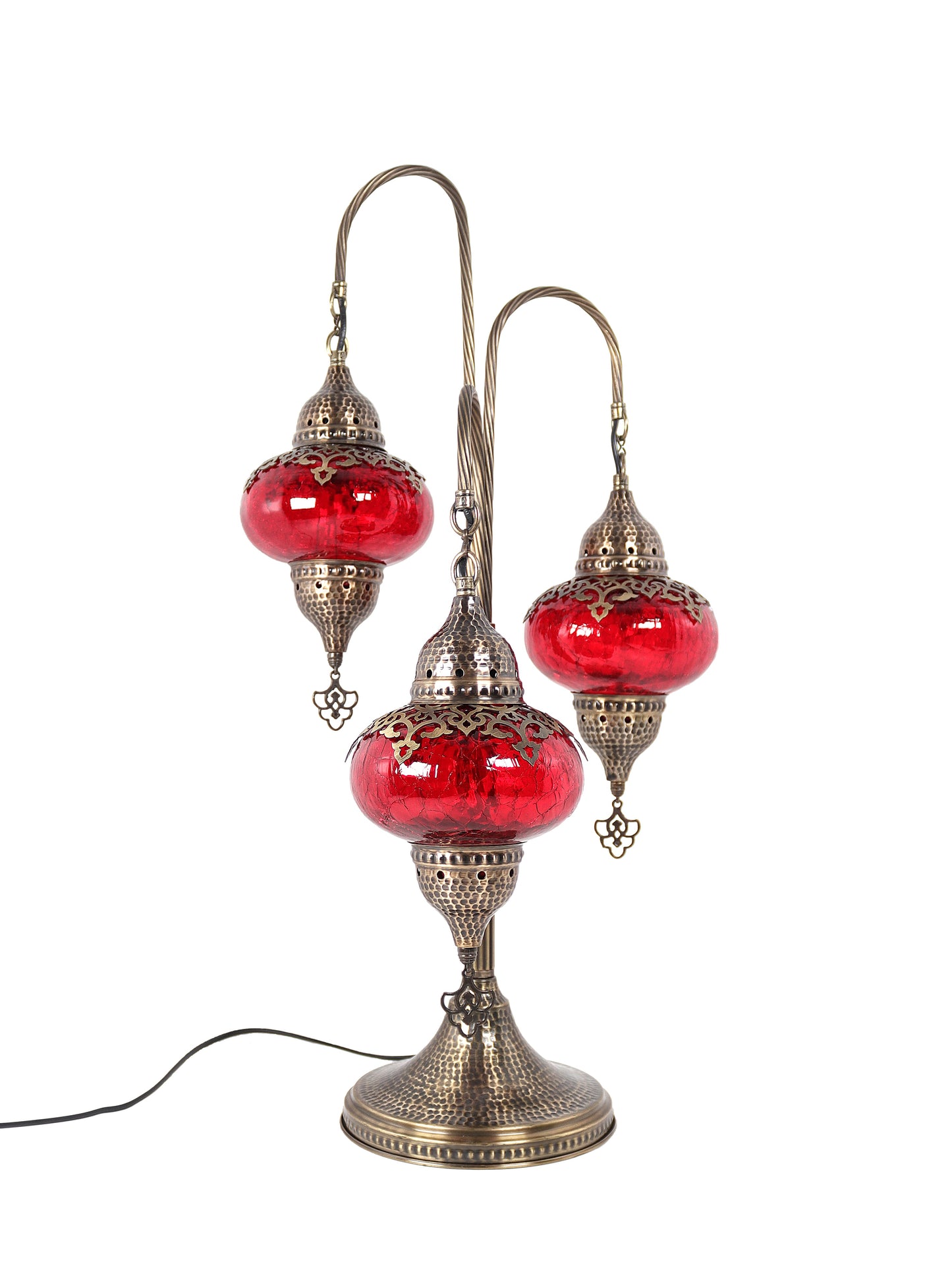 Ottoman Clear Glass Table Lamp