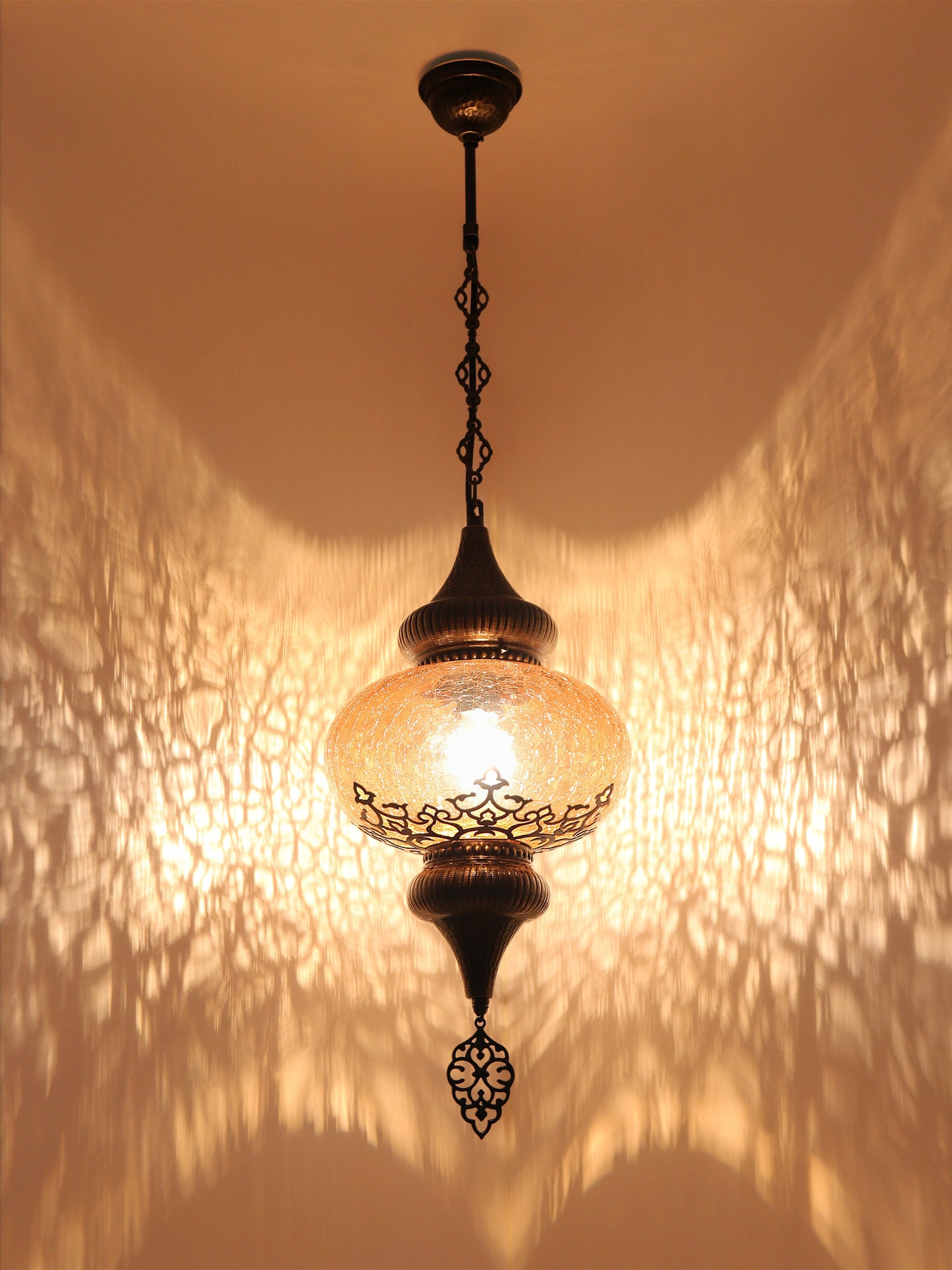 Ottoman Clear Glass Hanging Lights