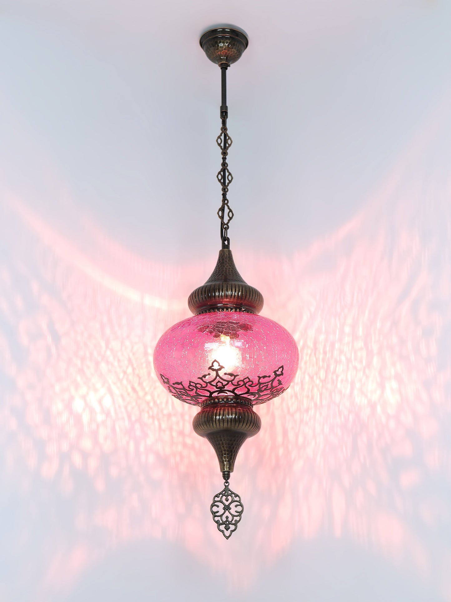 Ottoman Clear Glass Hanging Light