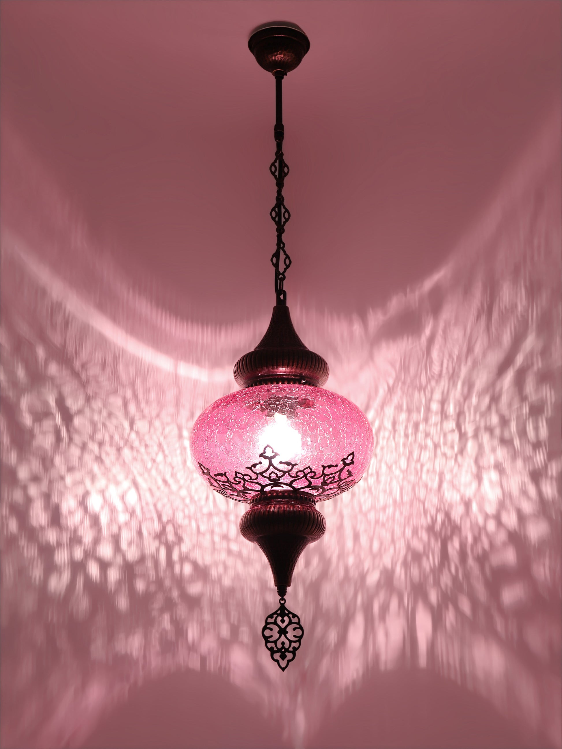 Ottoman Clear Glass Hanging Lights