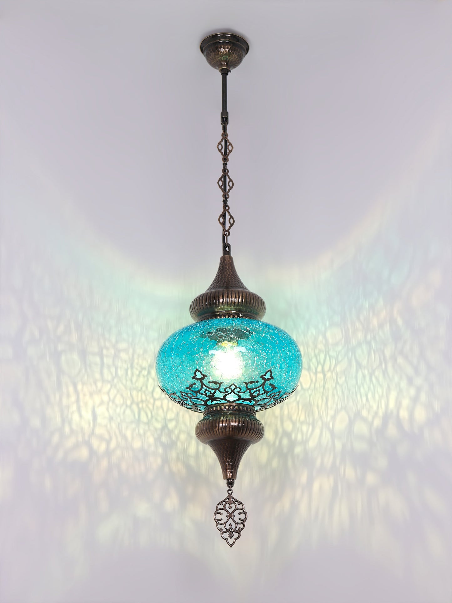 Ottoman Clear Glass Hanging Light