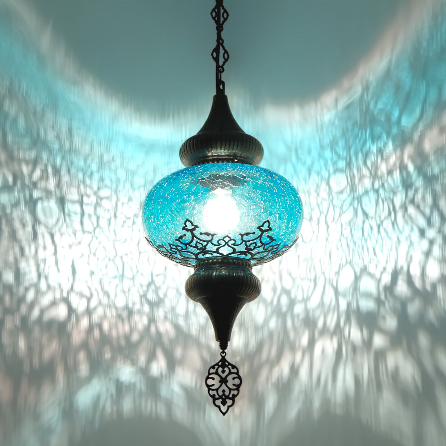 Ottoman Clear Glass Hanging Light