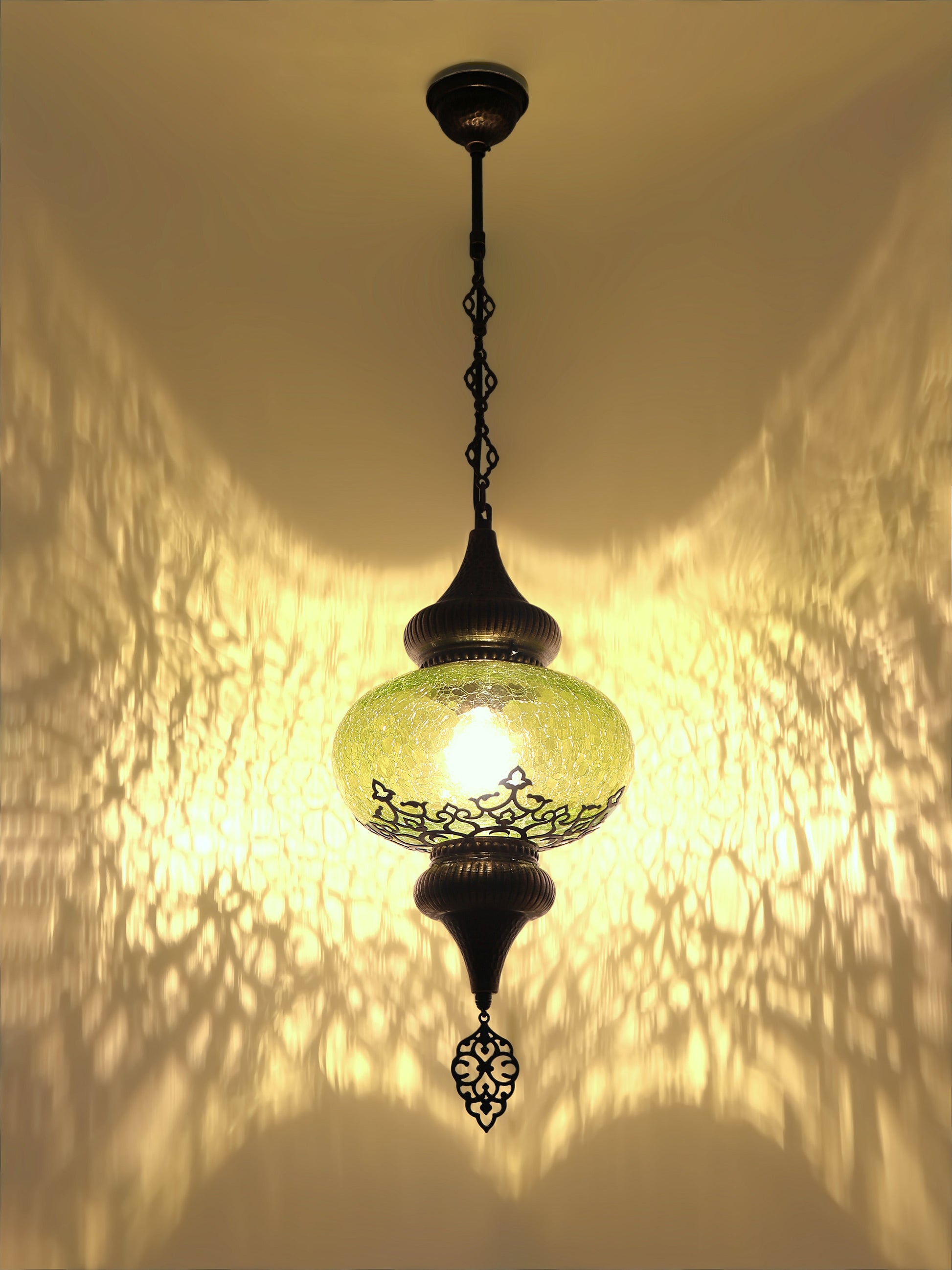 Ottoman Clear Glass Hanging Lights