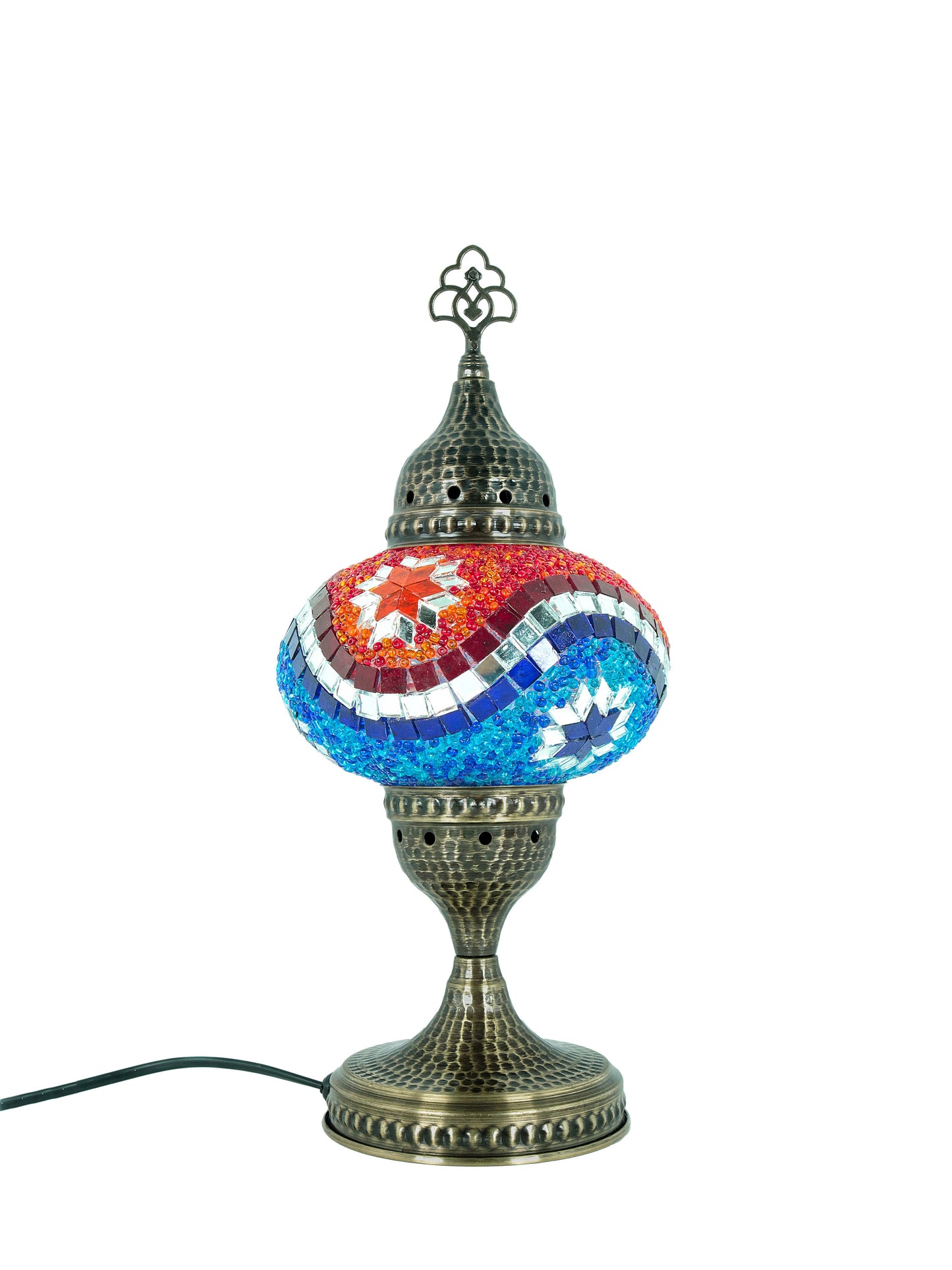 Turkish Mosaic Glass Table Lamp