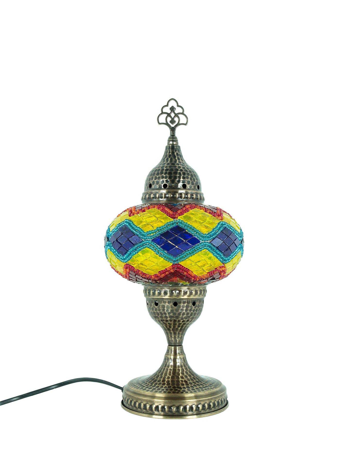 Turkish Mosaic Glass Table Lamp