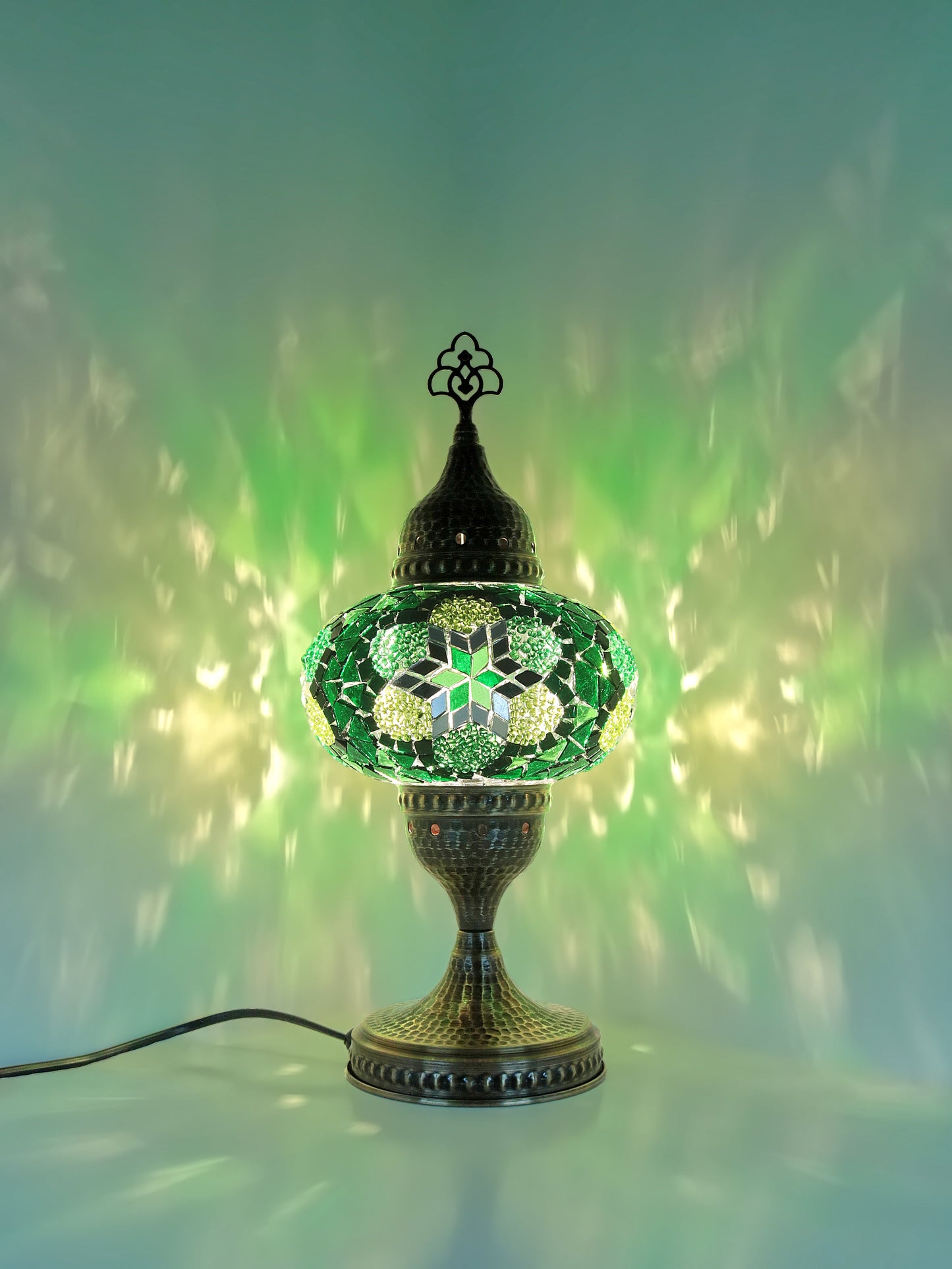Turkish Mosaic Glass Table Lamp