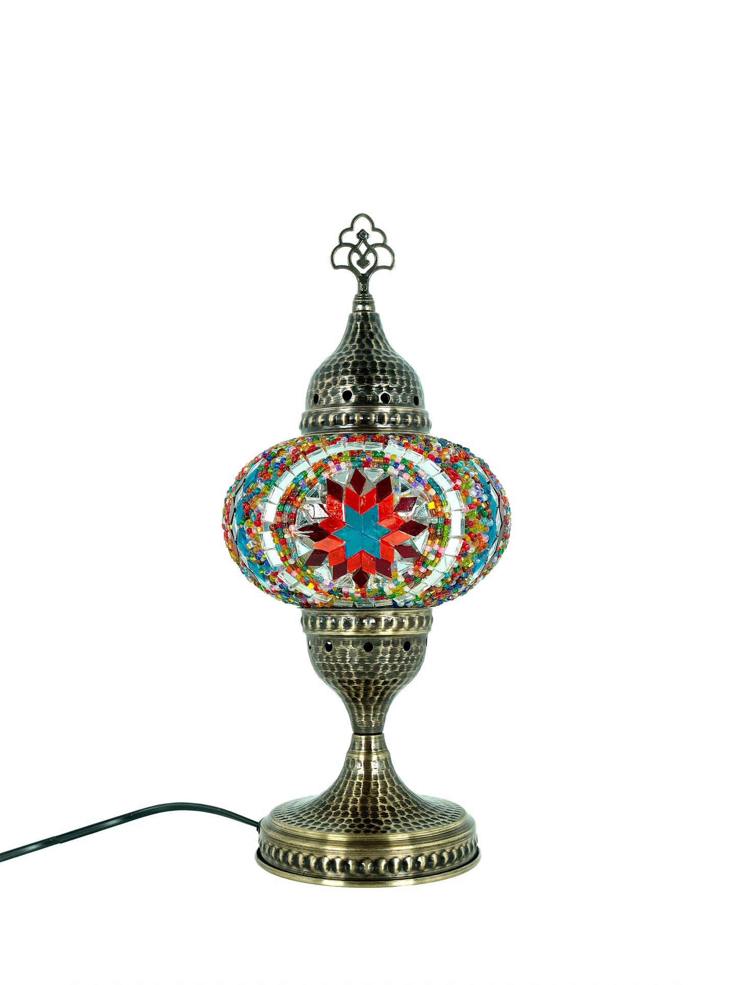 Turkish Mosaic Glass Table Lamp