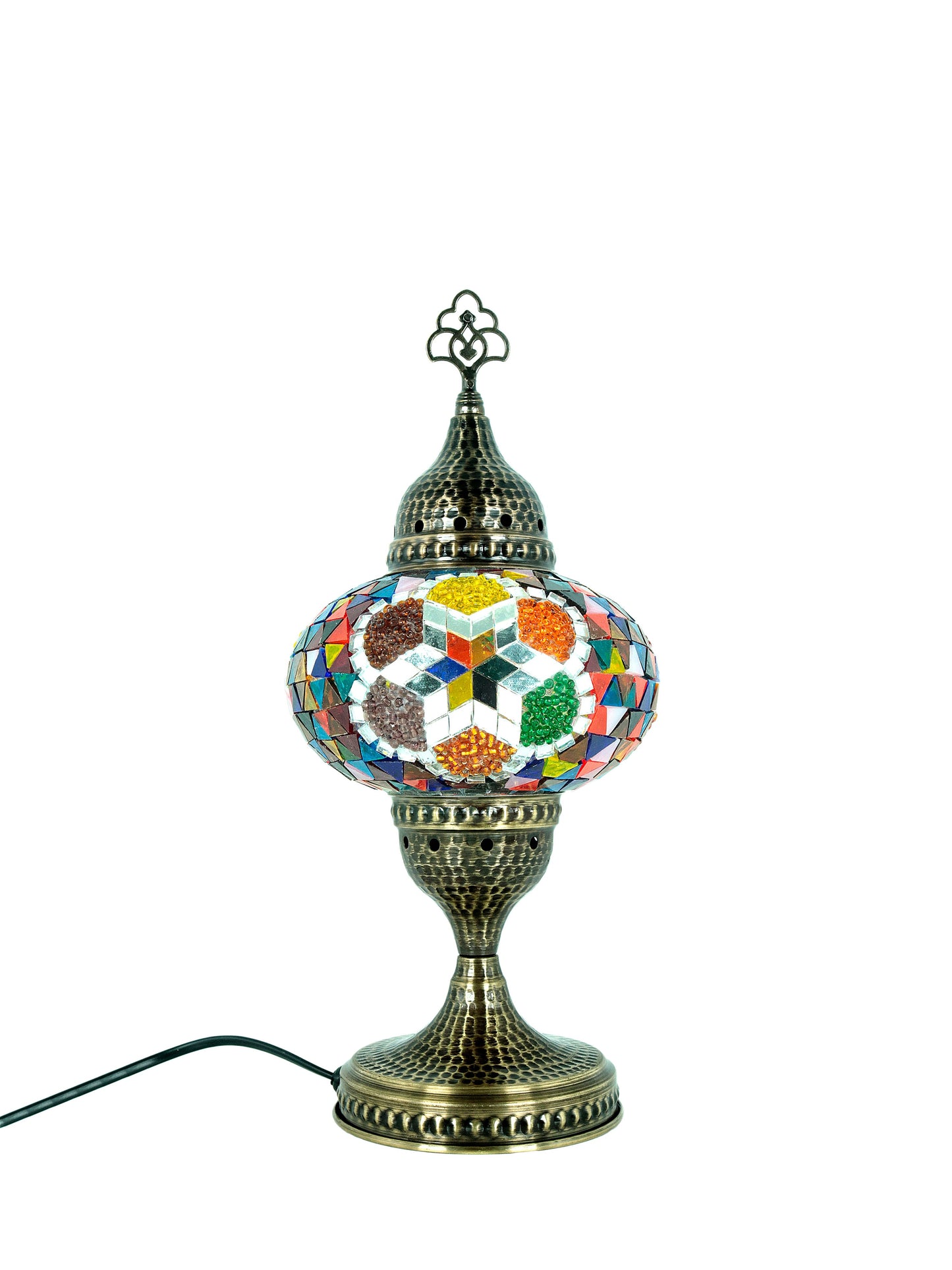Turkish Mosaic Glass Table Lamp