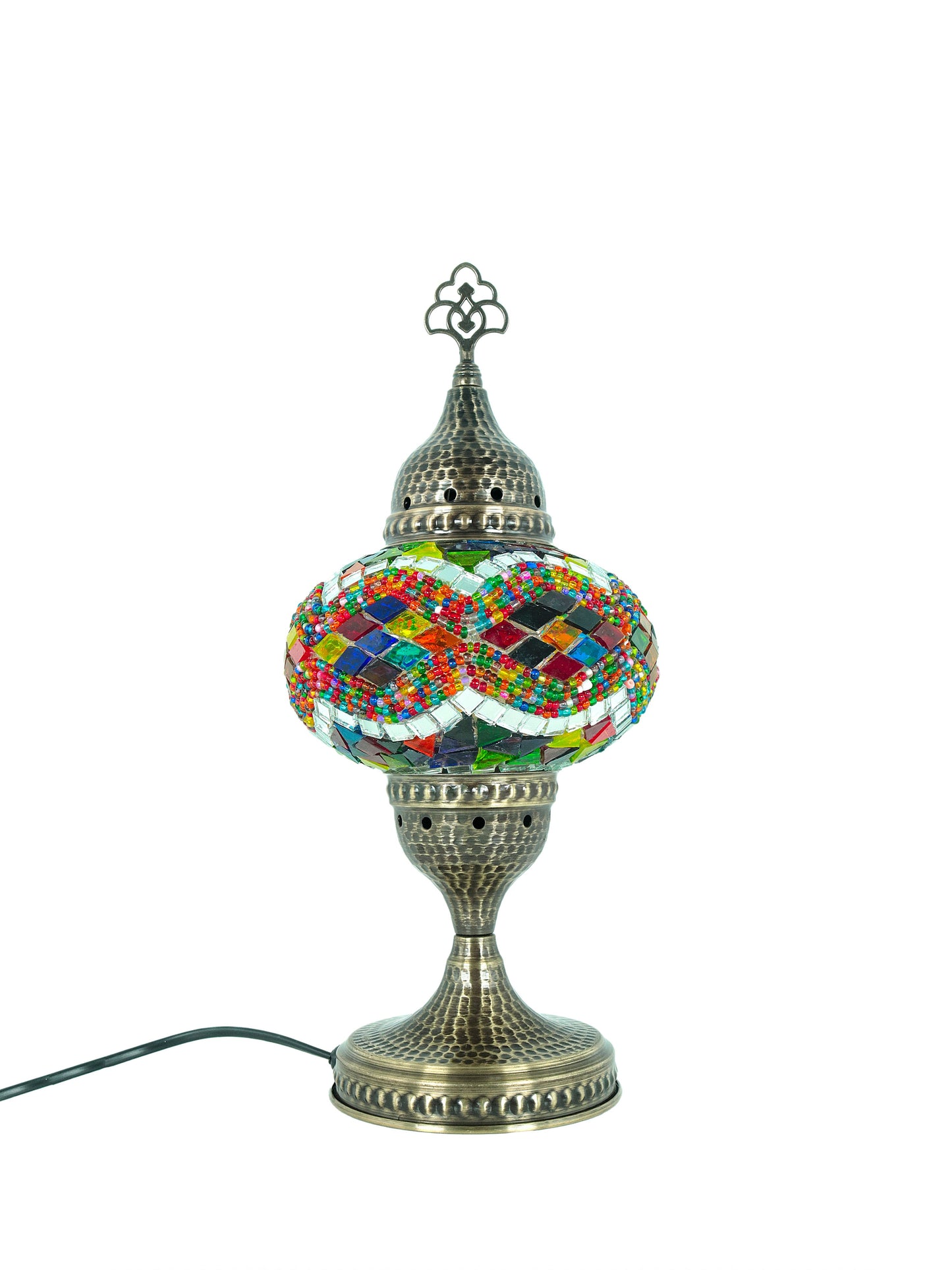 Turkish Mosaic Glass Table Lamp