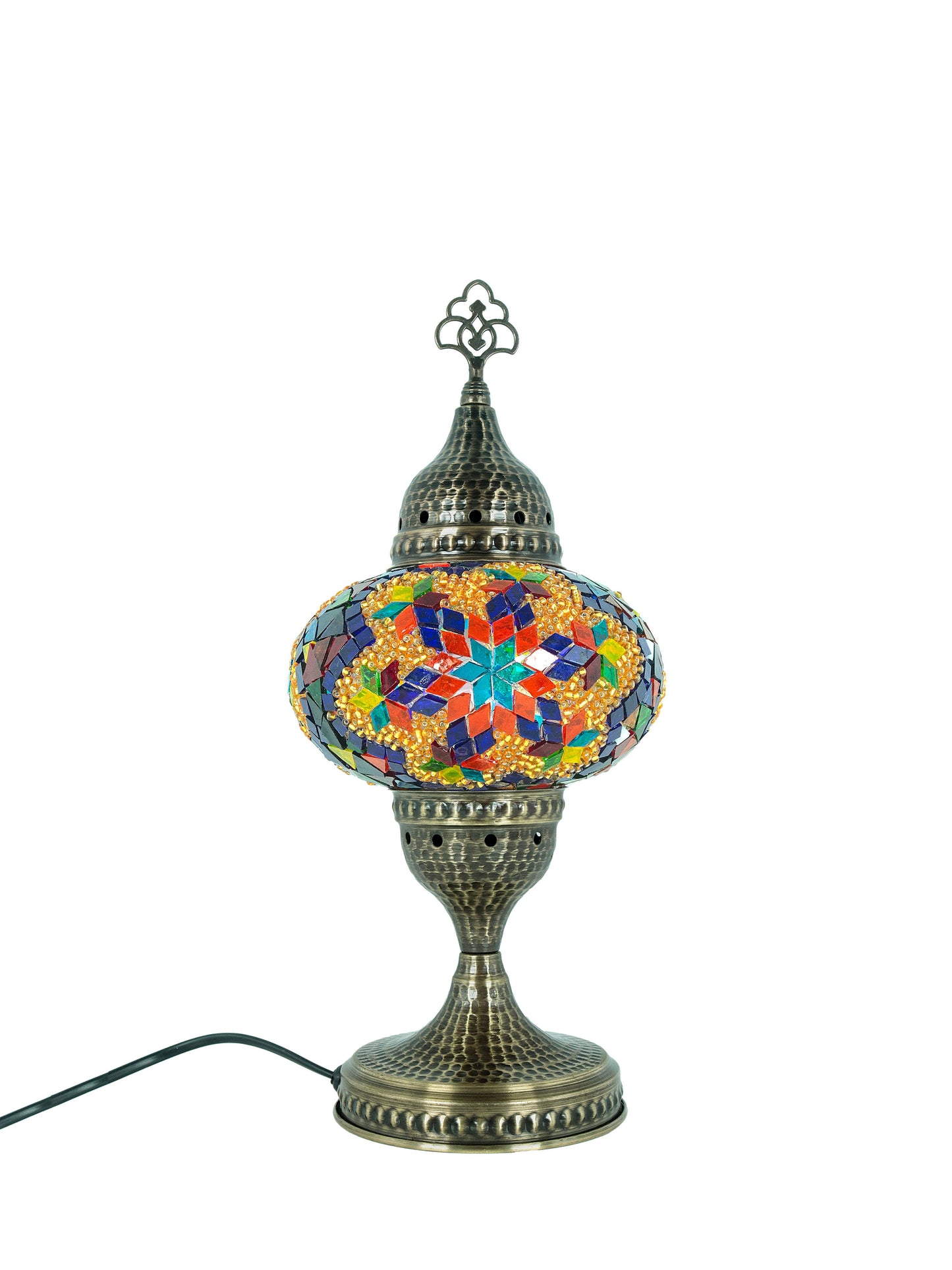 Turkish Mosaic Glass Table Lamp