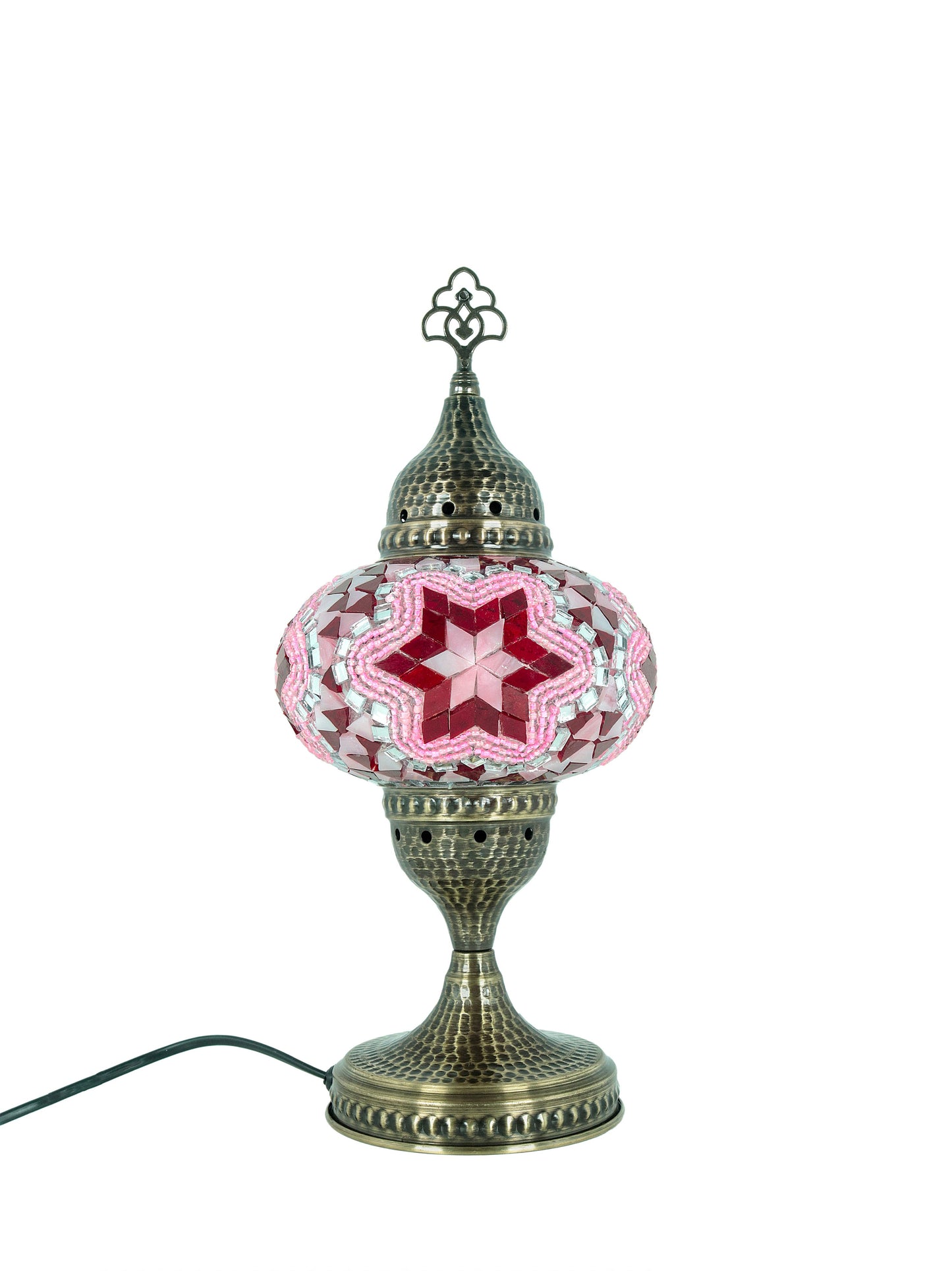 Turkish Mosaic Glass Table Lamp