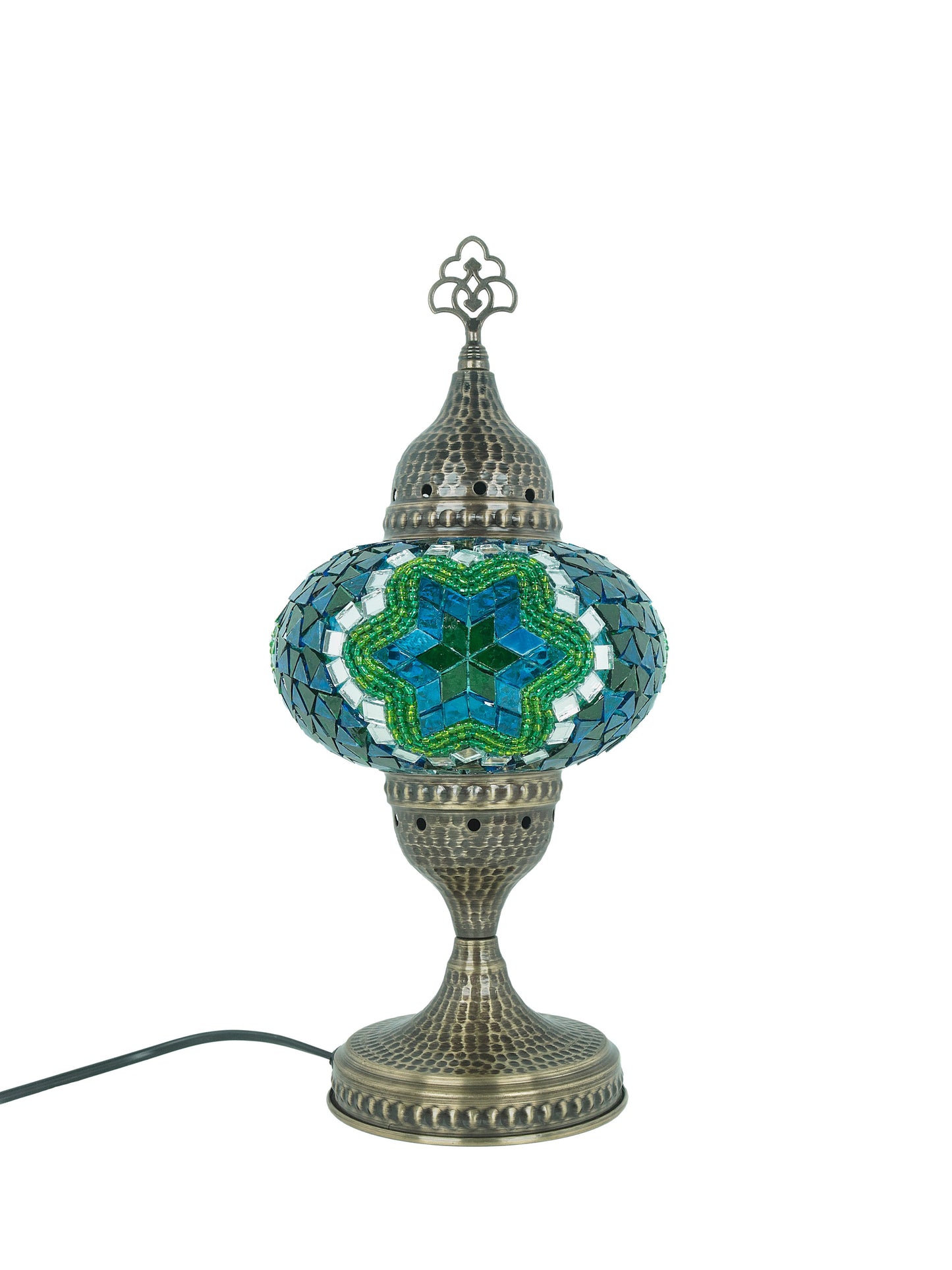 Turkish Mosaic Glass Table Lamp