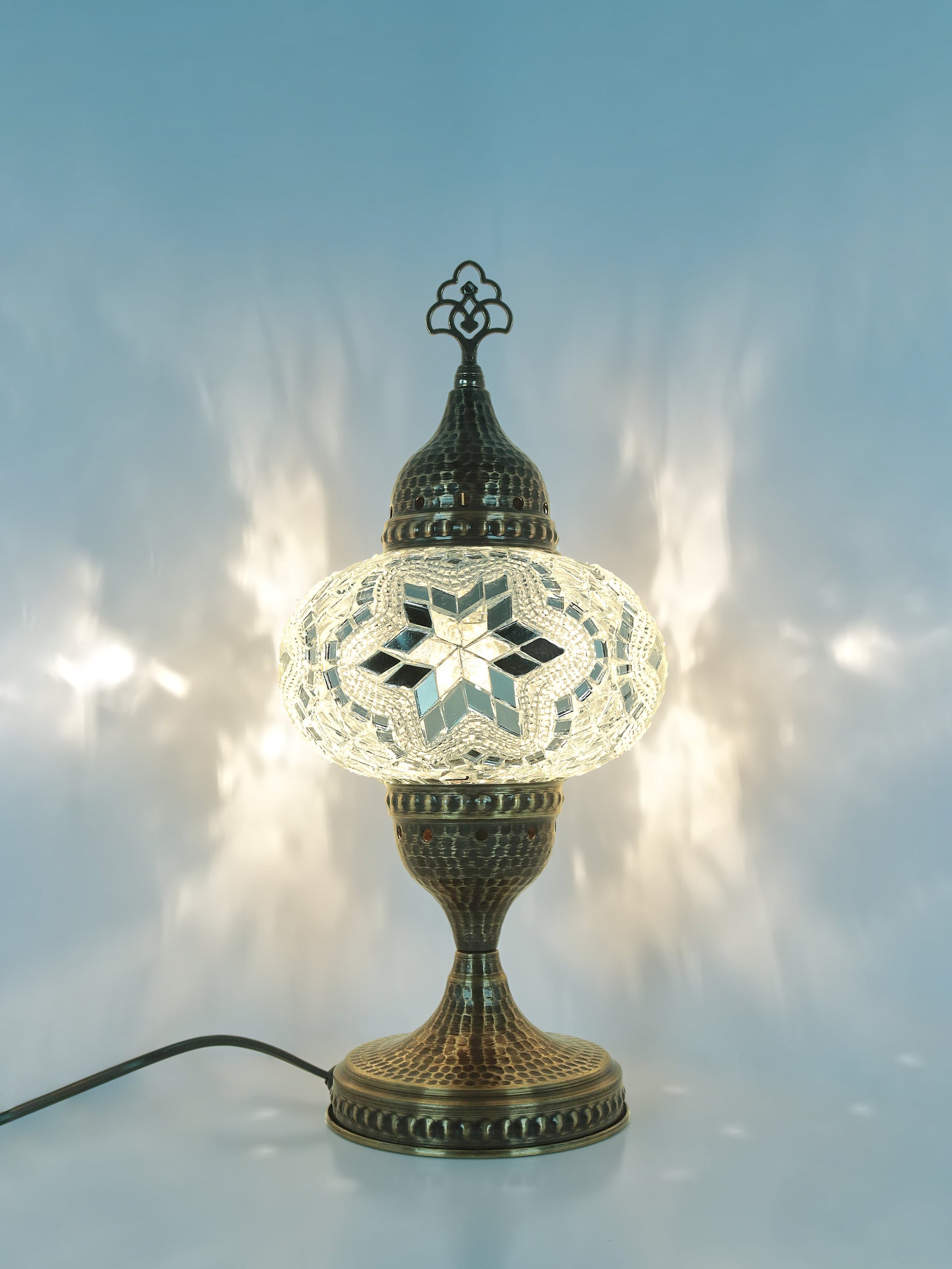 Turkish Mosaic Glass Table Lamp