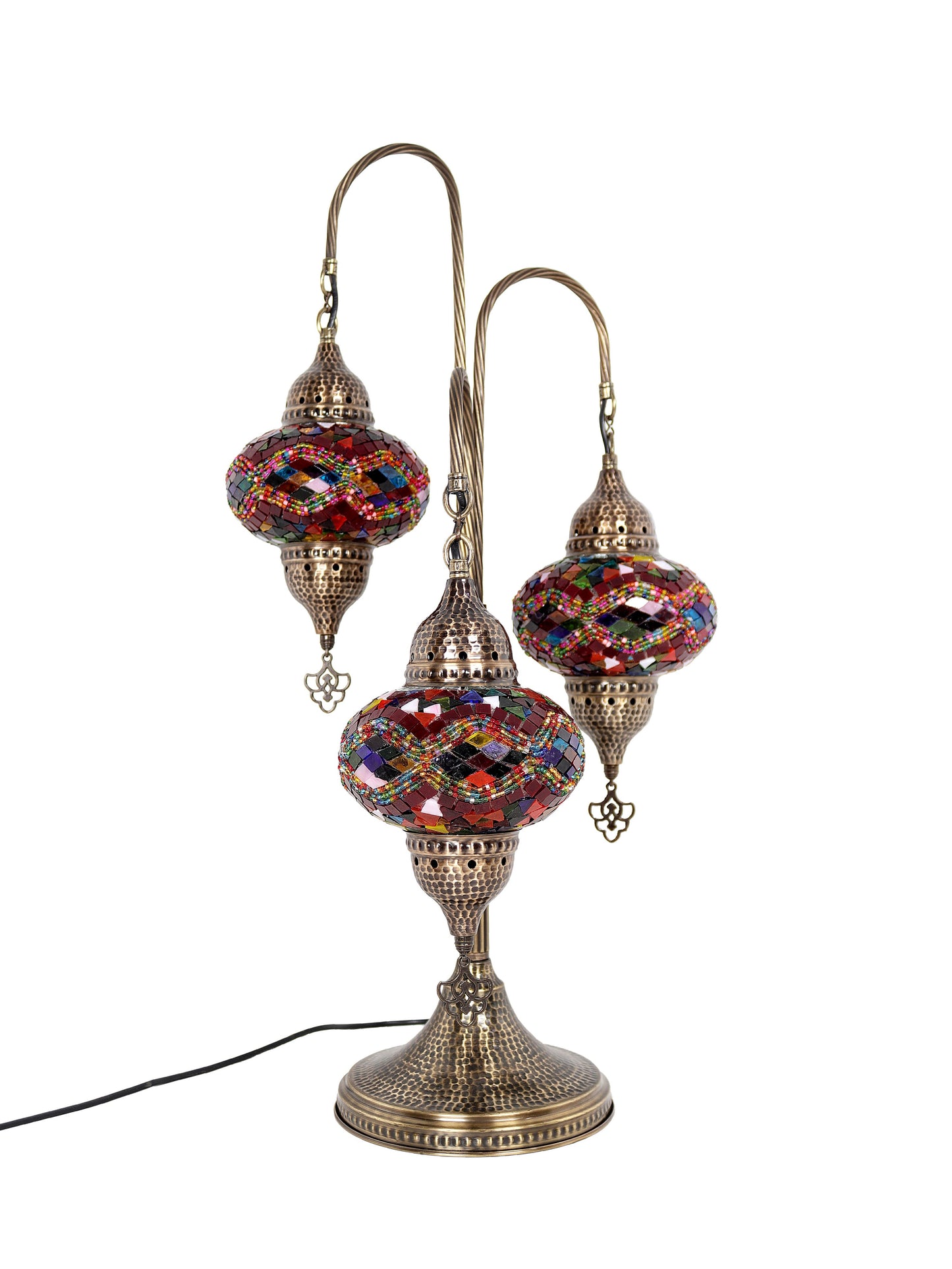 Turkish Mosaic Glass Table Lamp