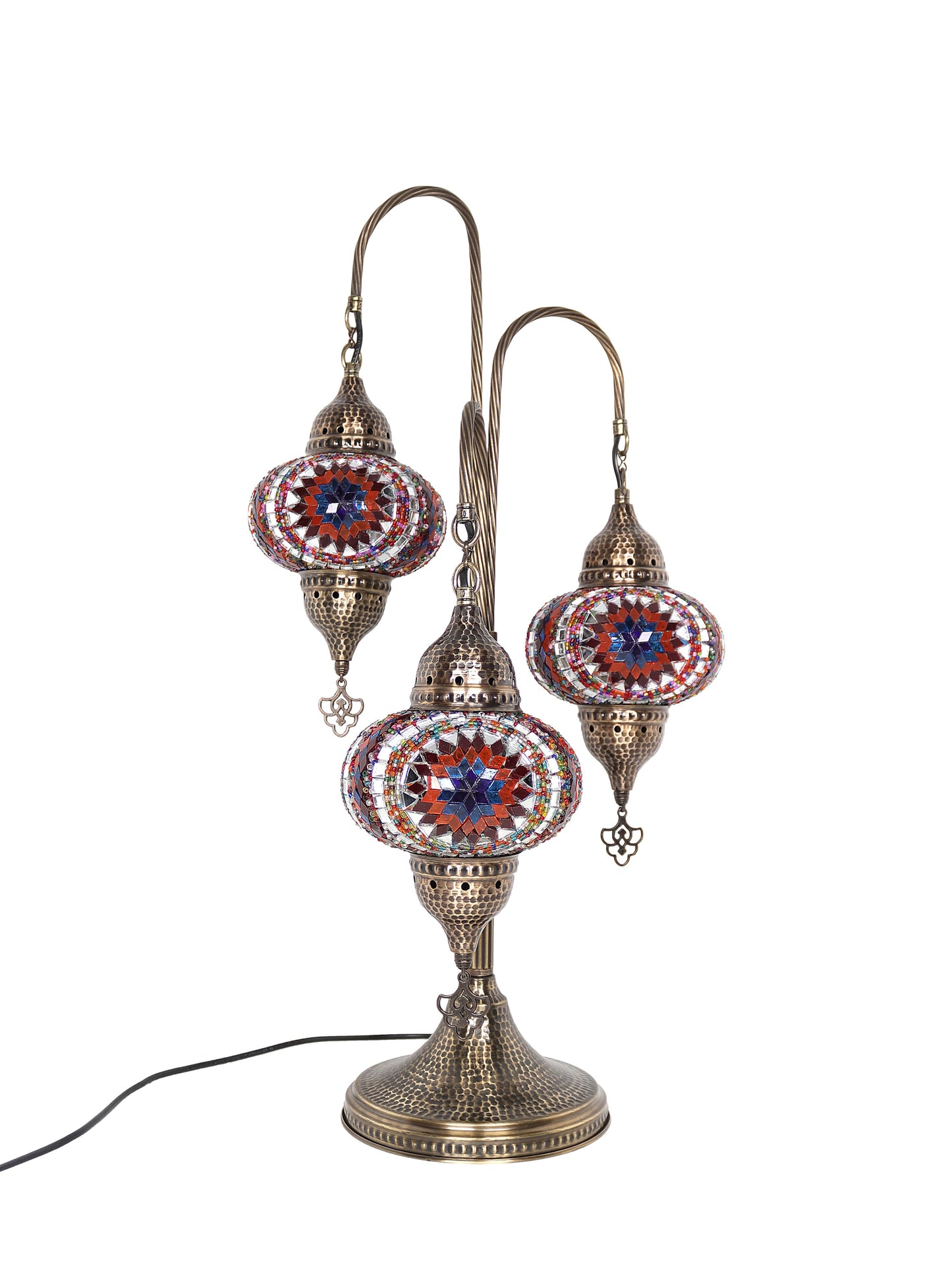 Turkish Mosaic Glass Table Lamp