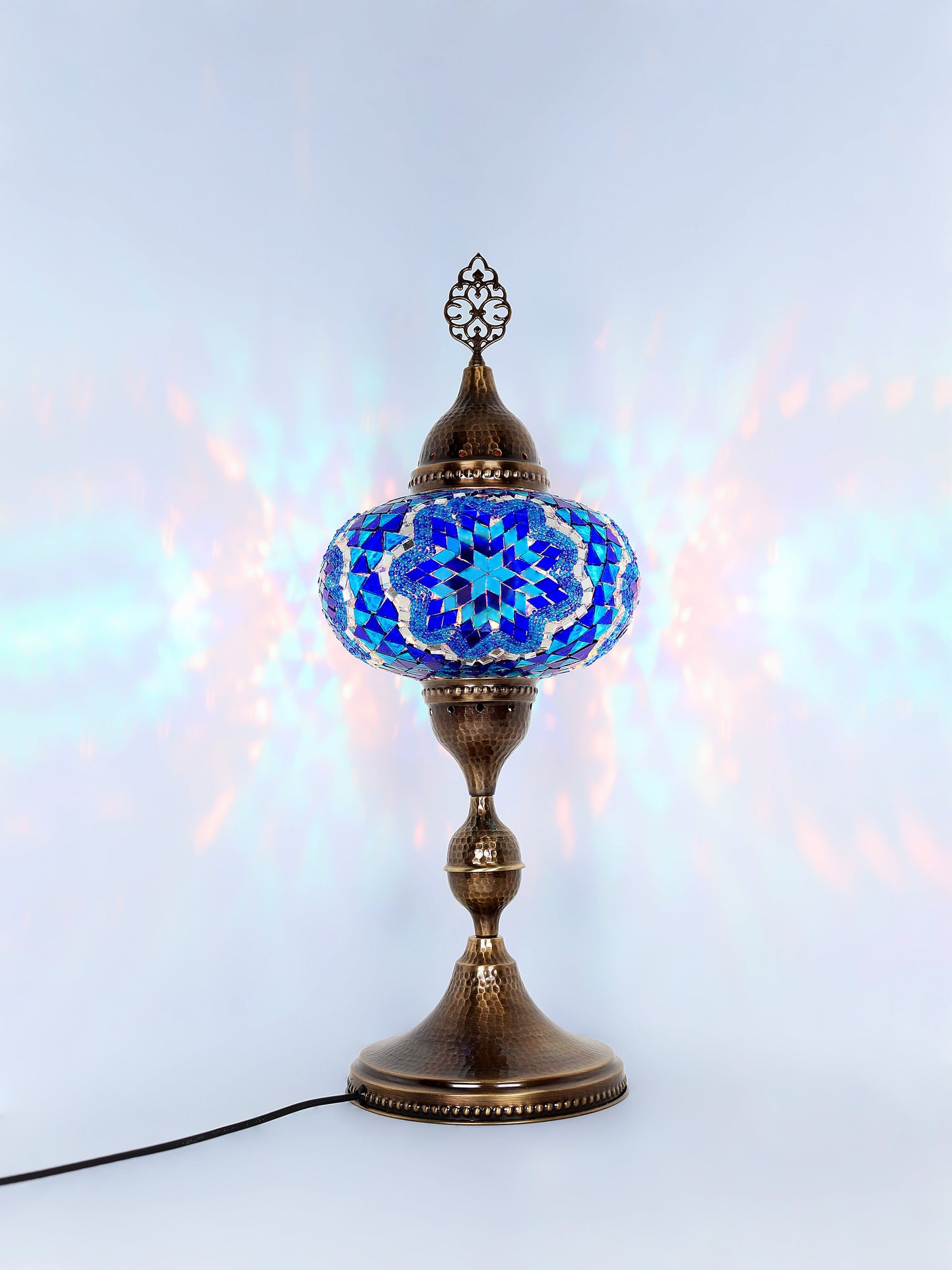 Turkish Mosaic Glass Table Lamp