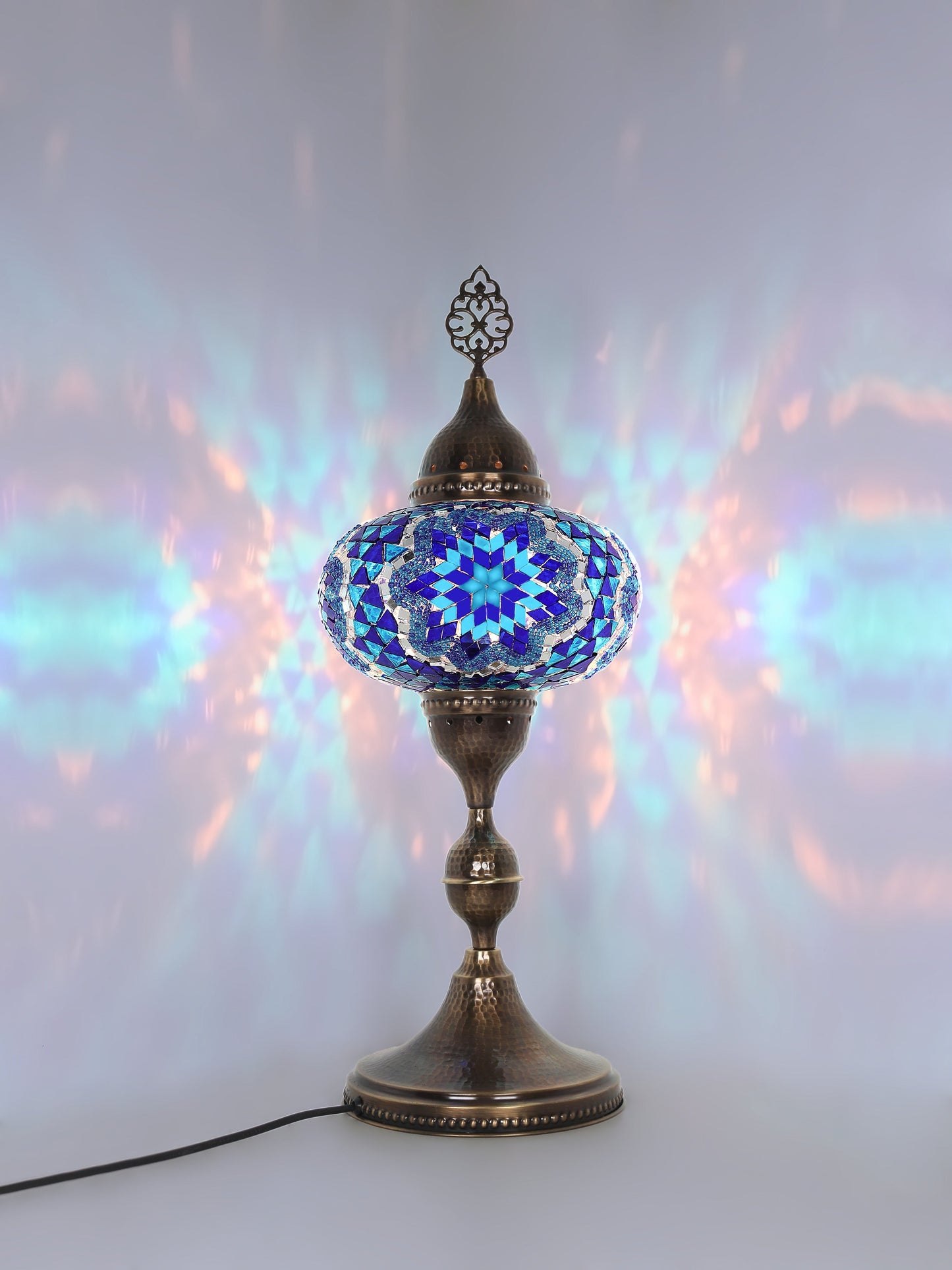 Turkish Mosaic Glass Table Lamp