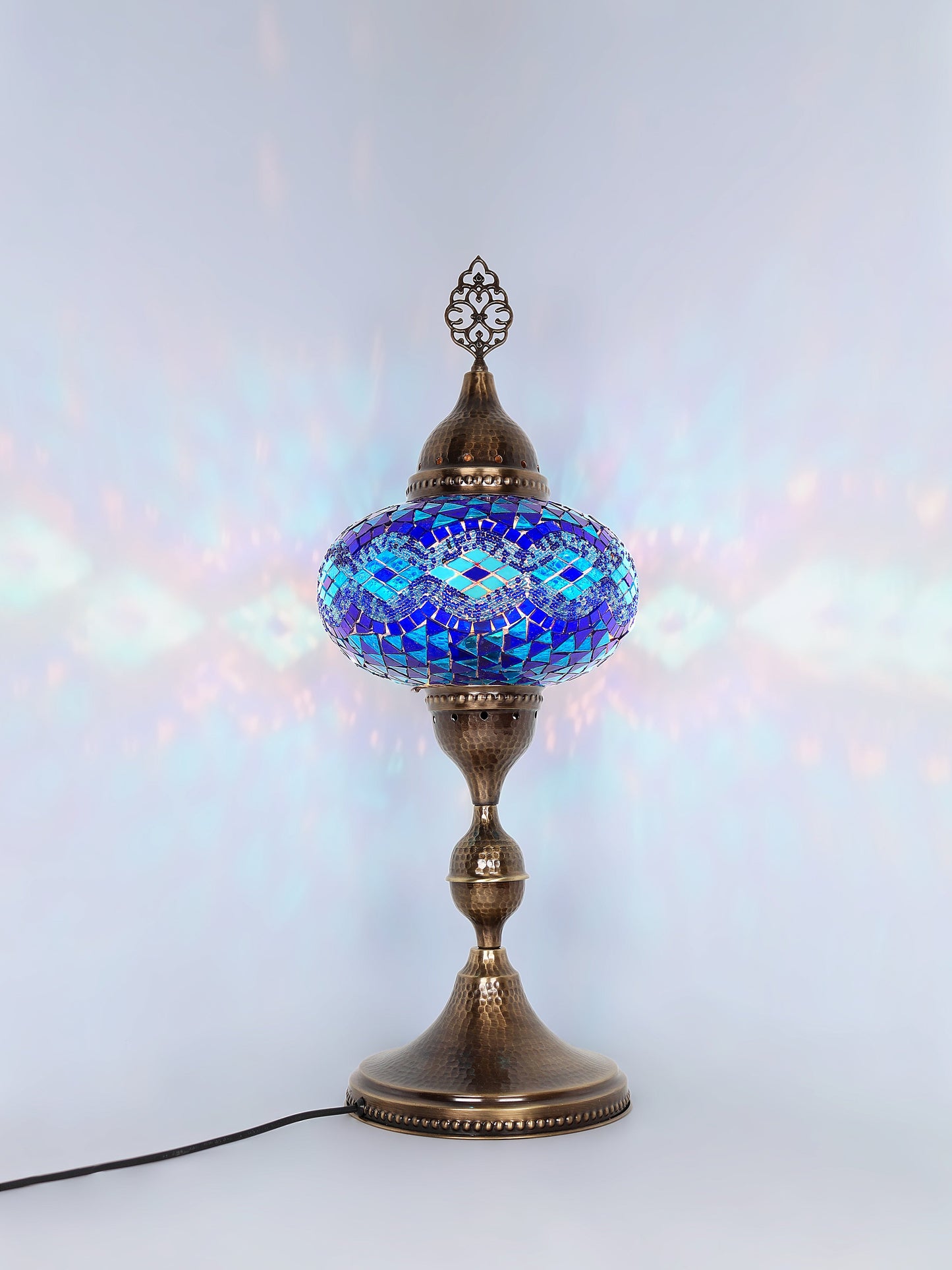 Turkish Mosaic Glass Table Lamp