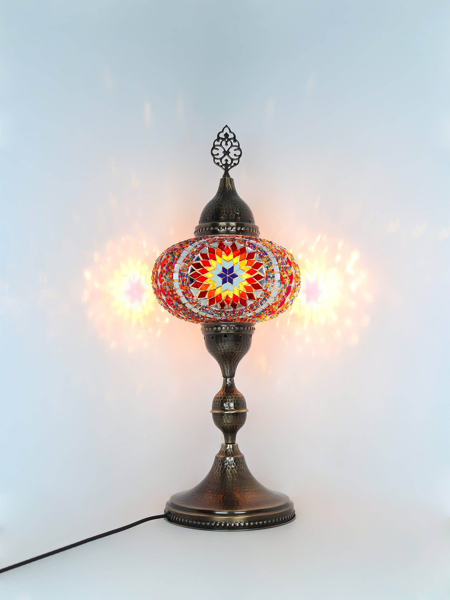 Turkish Mosaic Glass Table Lamp